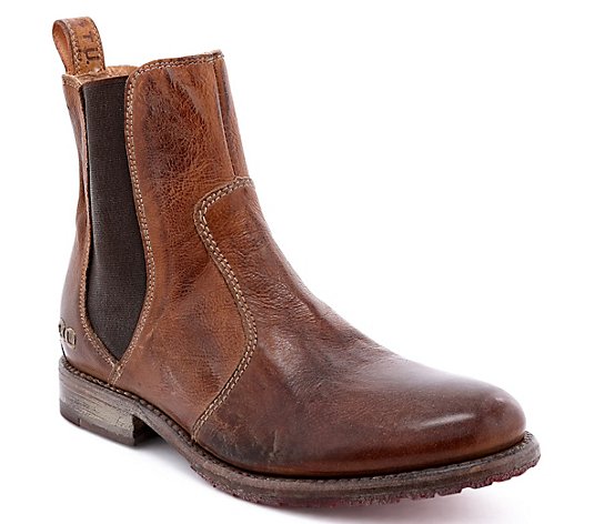 BED STU Leather Ankle Chelsea Boots - Nandi