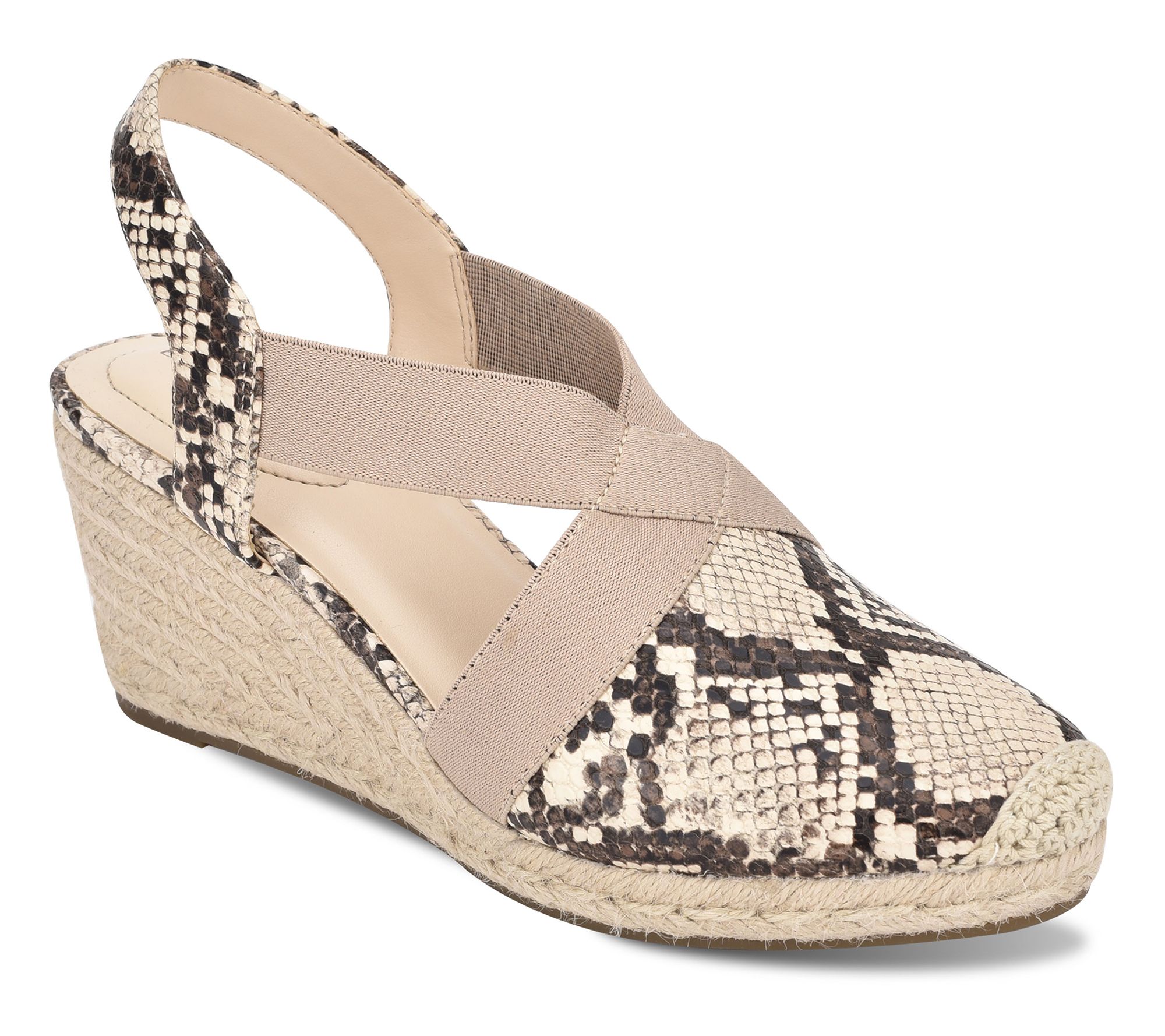 bandolino espadrille wedges