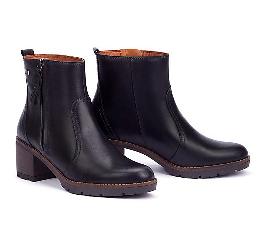 Pikolinos Leather Ankle Boots - Llanes