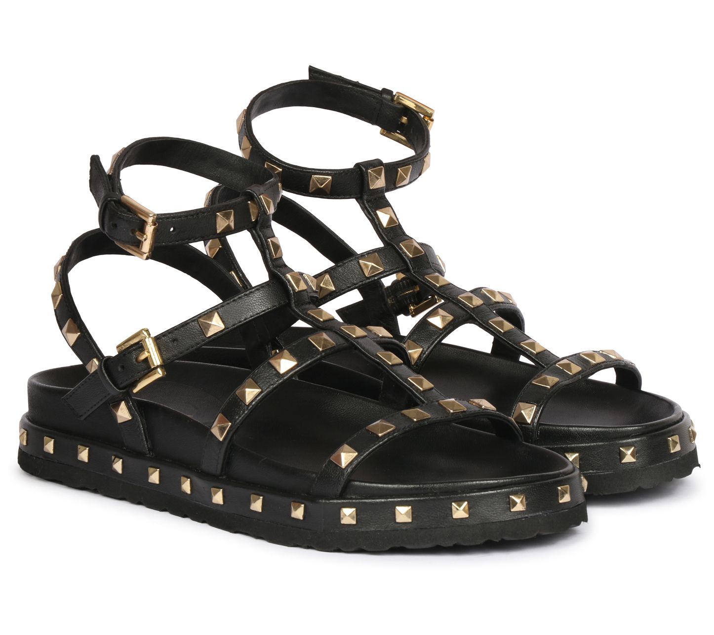 Saint G - Alicia Leather Sandals - QVC.com