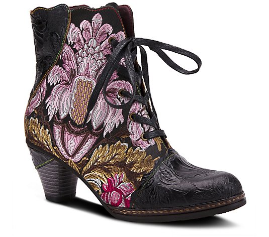 L'Artiste by Spring Step Leather Boots - Siren
