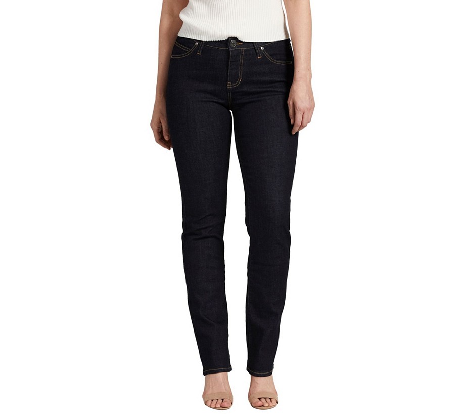 JAG Ruby Mid Rise Straight Leg Jeans-Space Blue