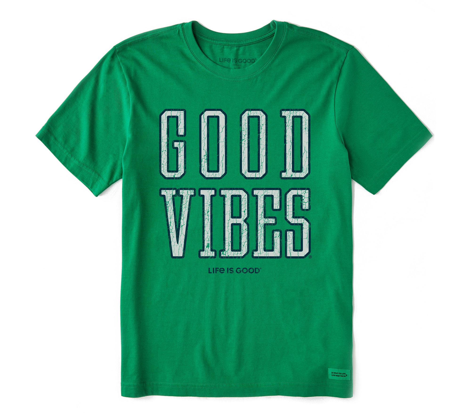 Life is Good Men's Good Vibes Athletic Good Vib es Crusher Kni