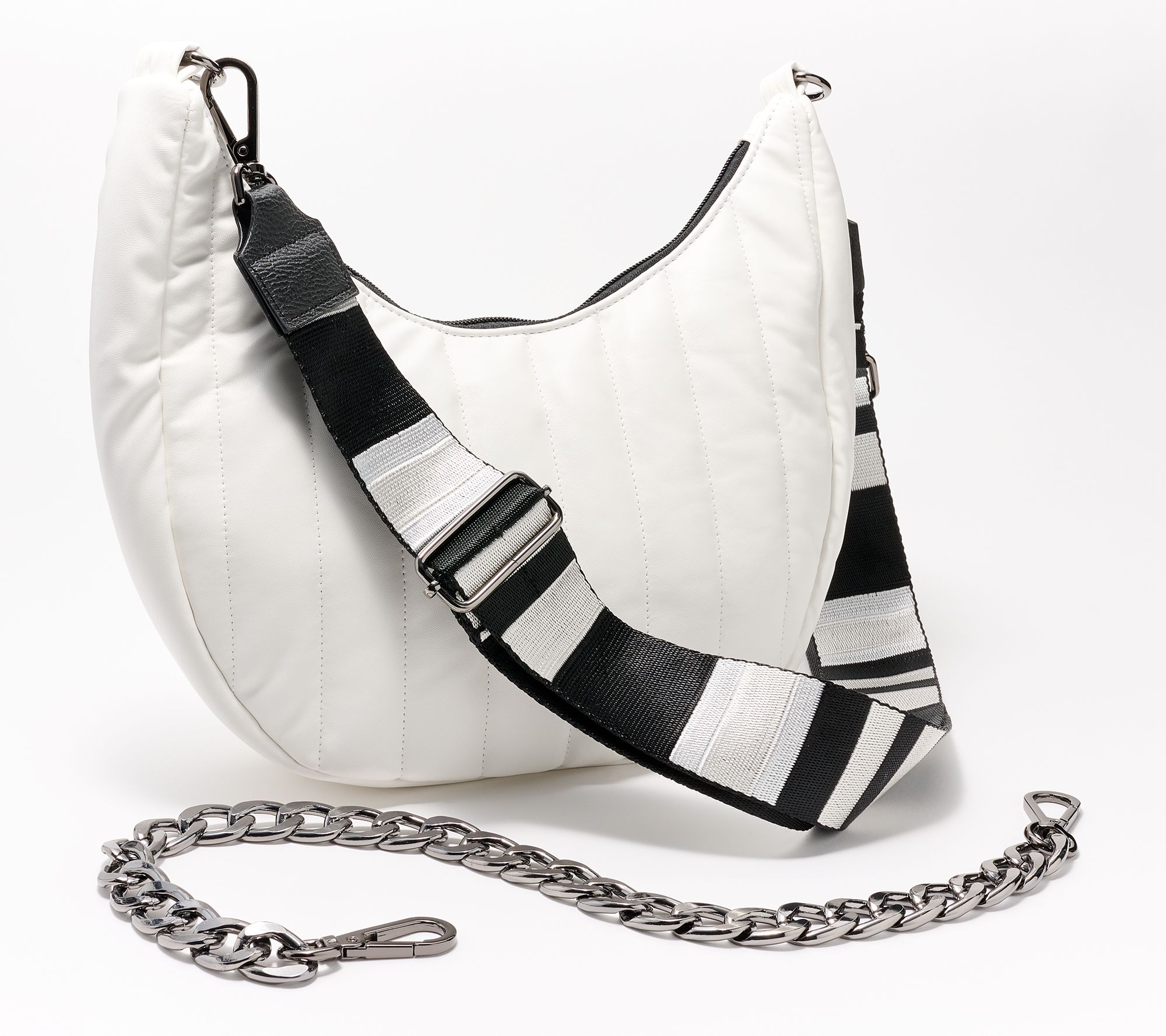 Think Royln Faux Leather Crescent Crossbody - Billie