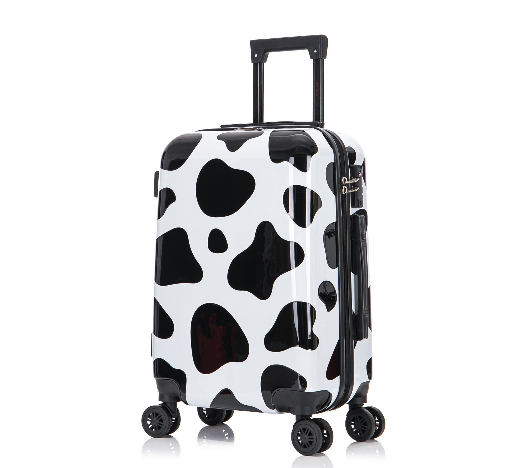 InUSA PRINTS 20" Carry On Lightweight Hardsidepinner-Cow