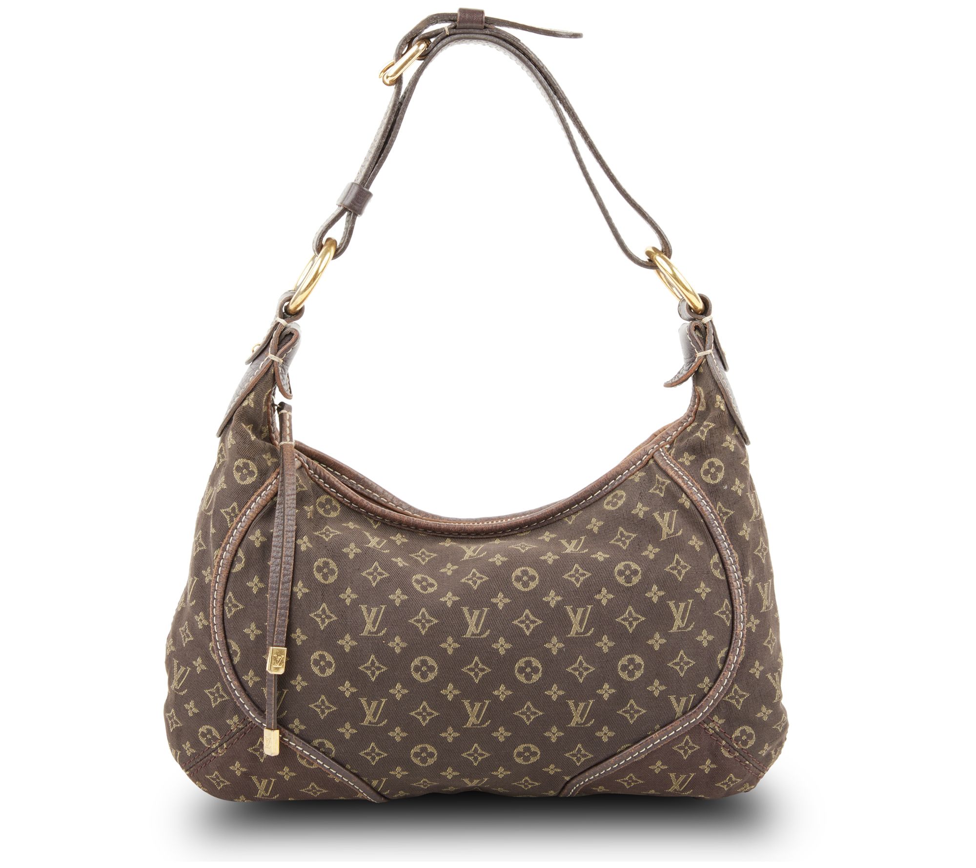 Louis Vuitton - Authenticated Hudson Handbag - Leather Brown for Women, Very Good Condition