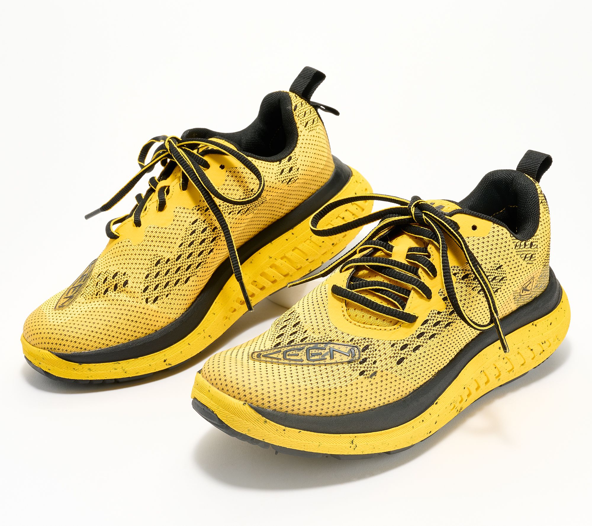 "As Is" KEEN Mesh Athletic Lace-Up Sneakers - WK400