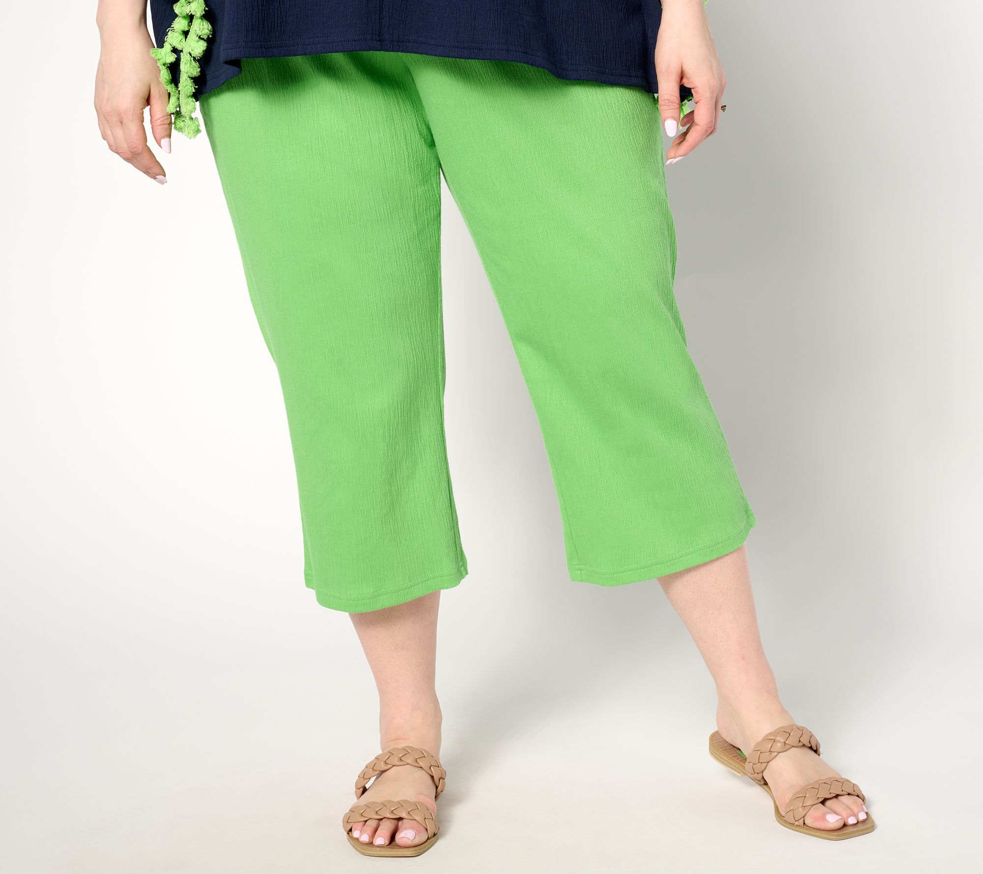 "As Is" Belle by Kim Gravel Reg Packabelle Take Me Away Crop Pant
