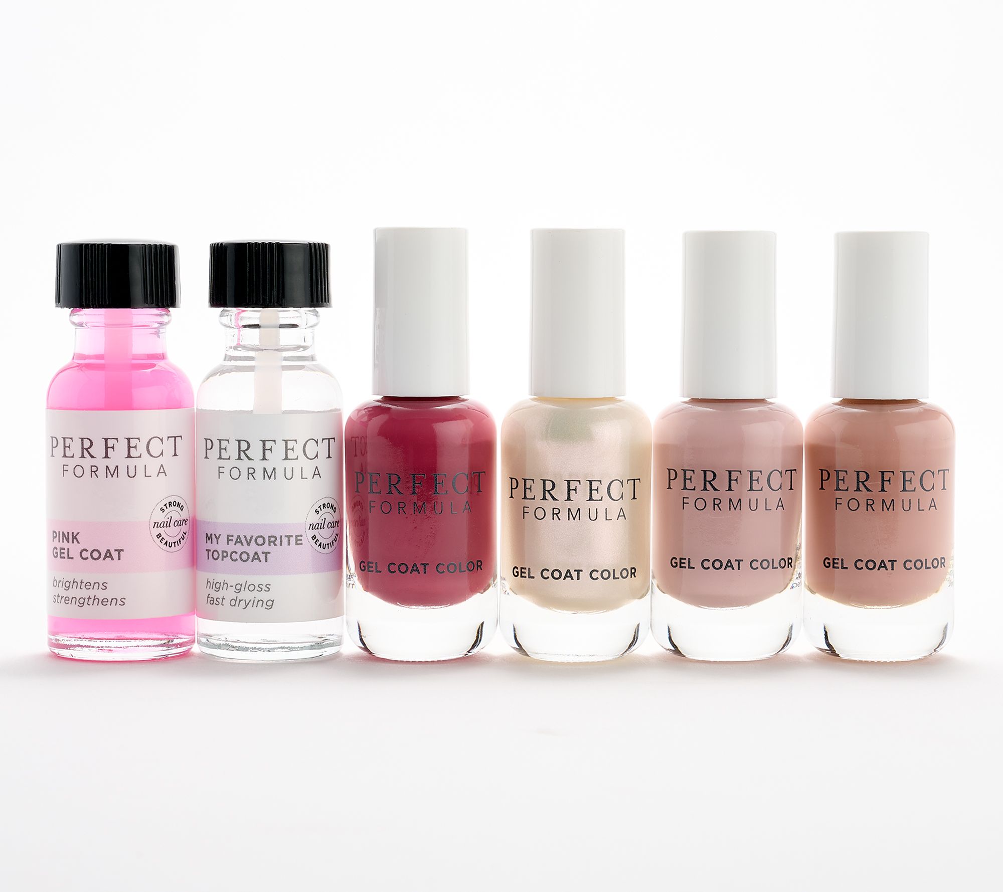 Perfect Formula 6-Piece Nail Treatment & Color Collection