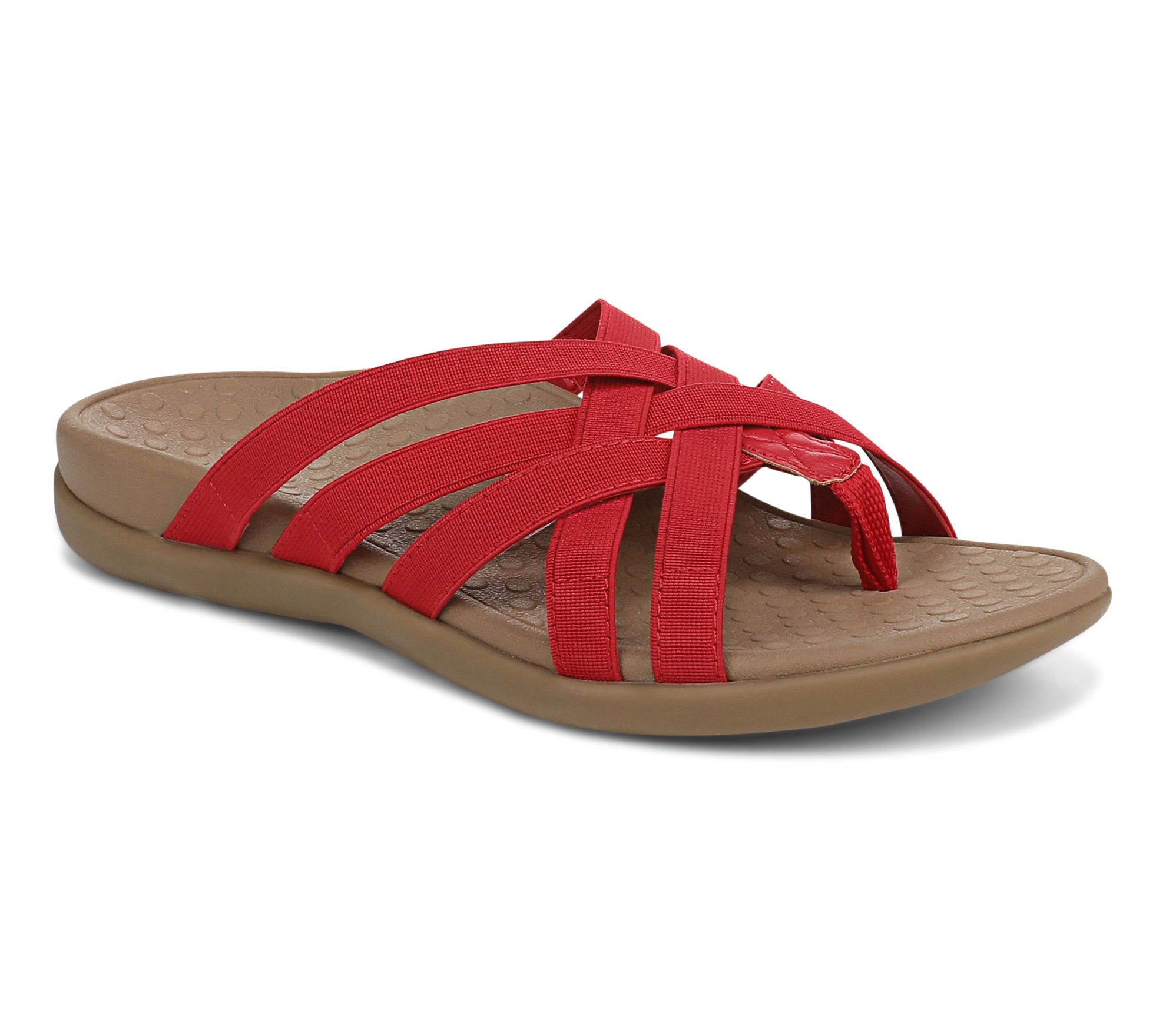  Vionic Woven Stretch Gore Thong Sandals - Tia