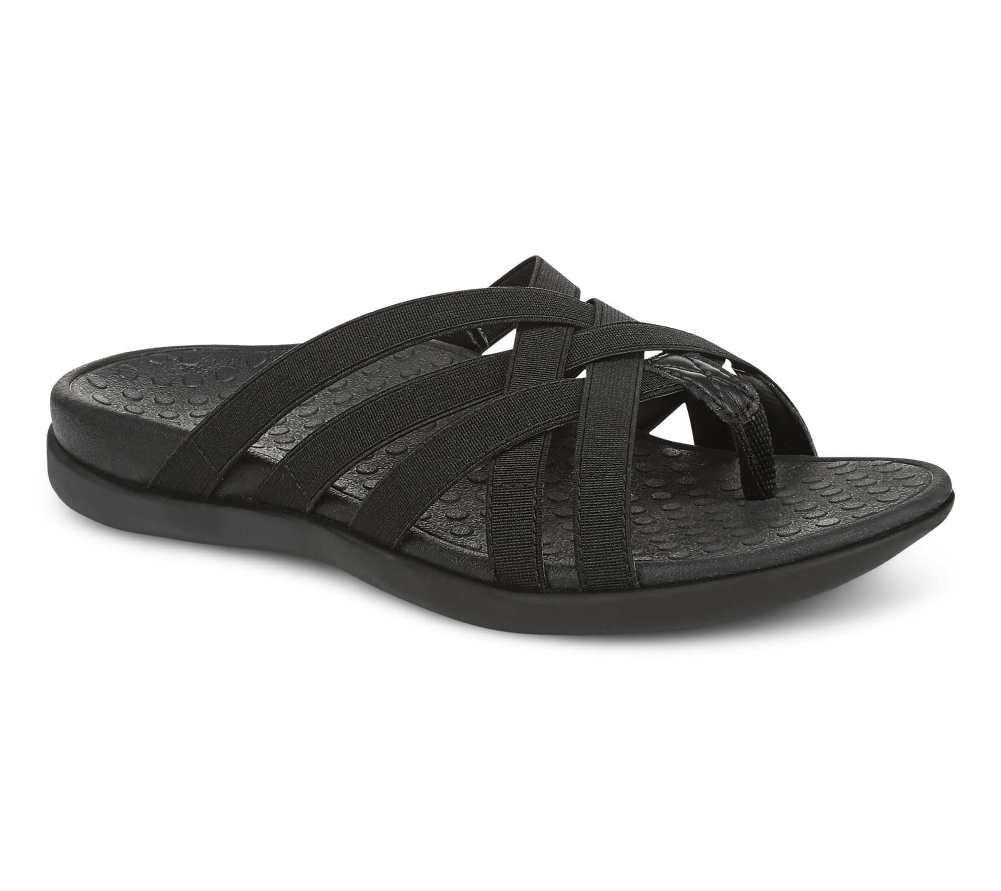 Vionic Woven Stretch Gore Thong Sandals - Tia