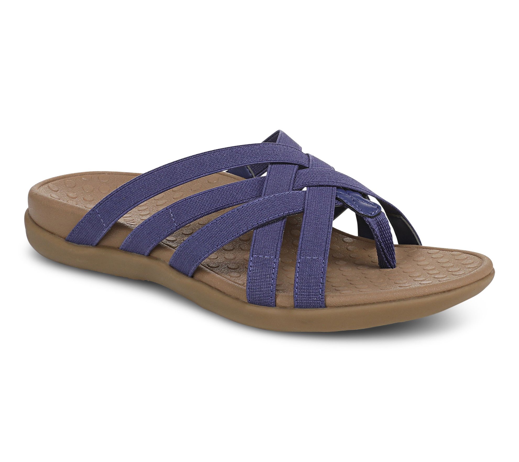 Vionic Woven Stretch Gore Thong Sandals - Tia