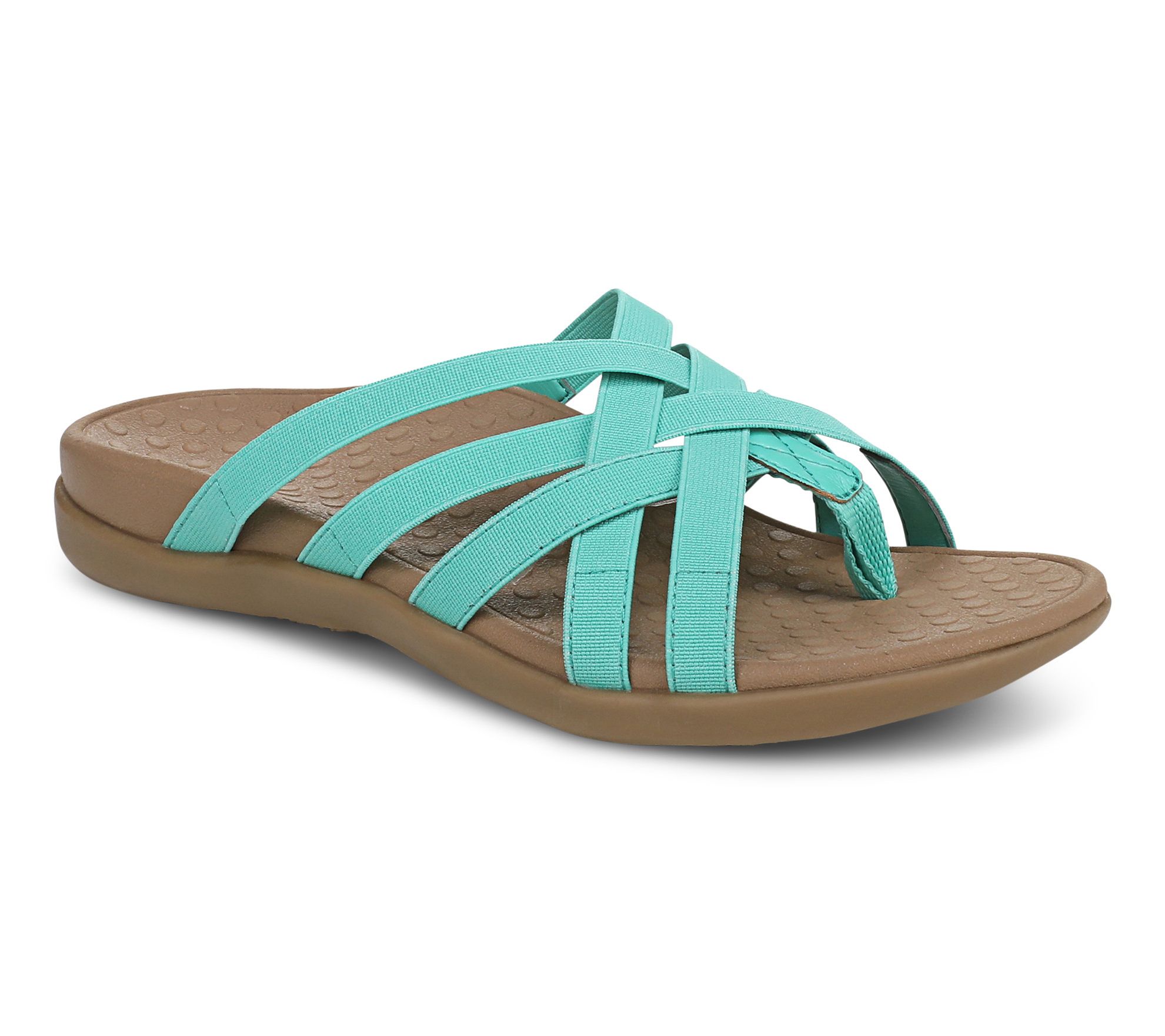 Vionic Woven Stretch Gore Thong Sandals - Tia