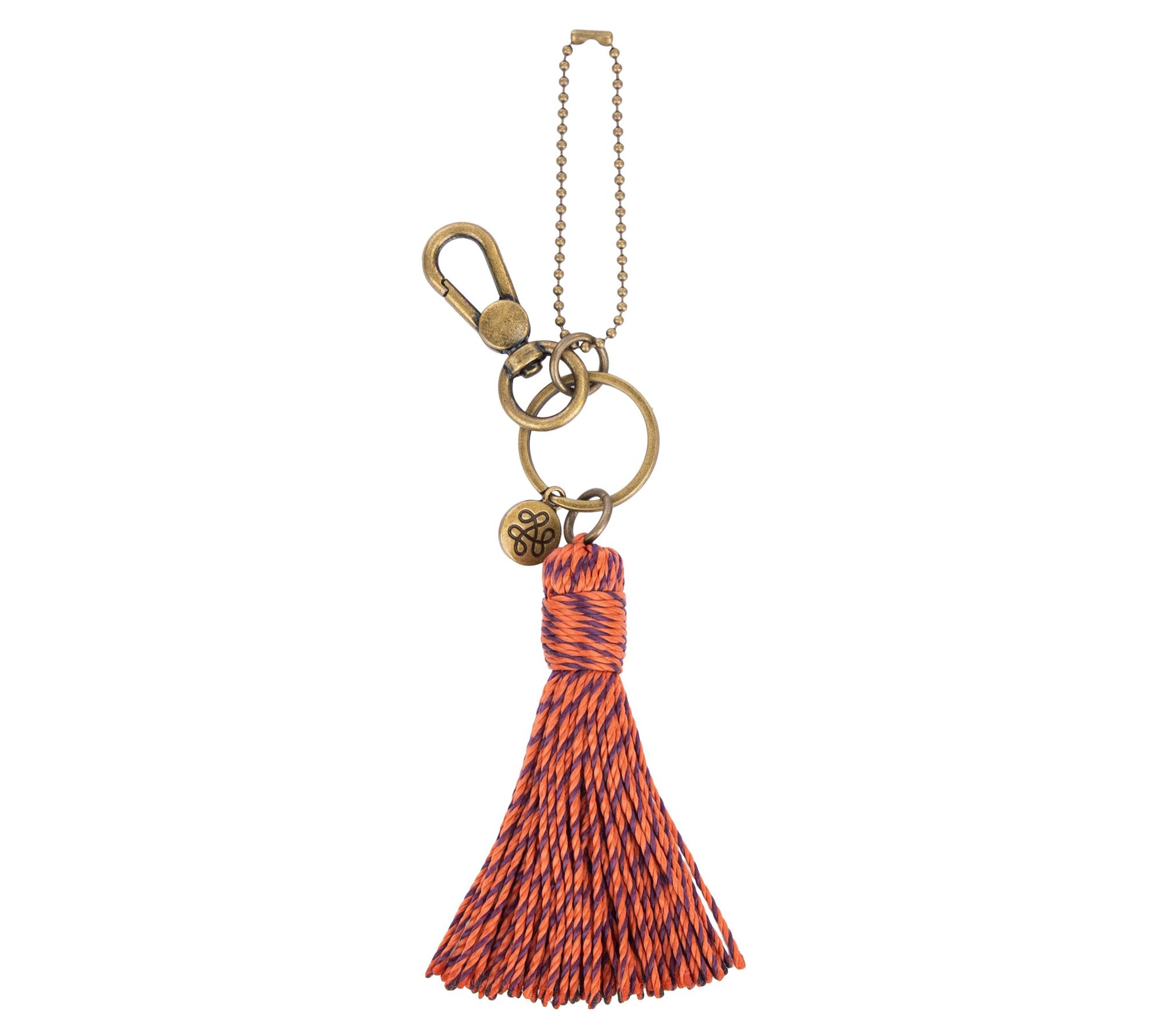 The Sak Crochet Small Tassel Dangle Bag Charm