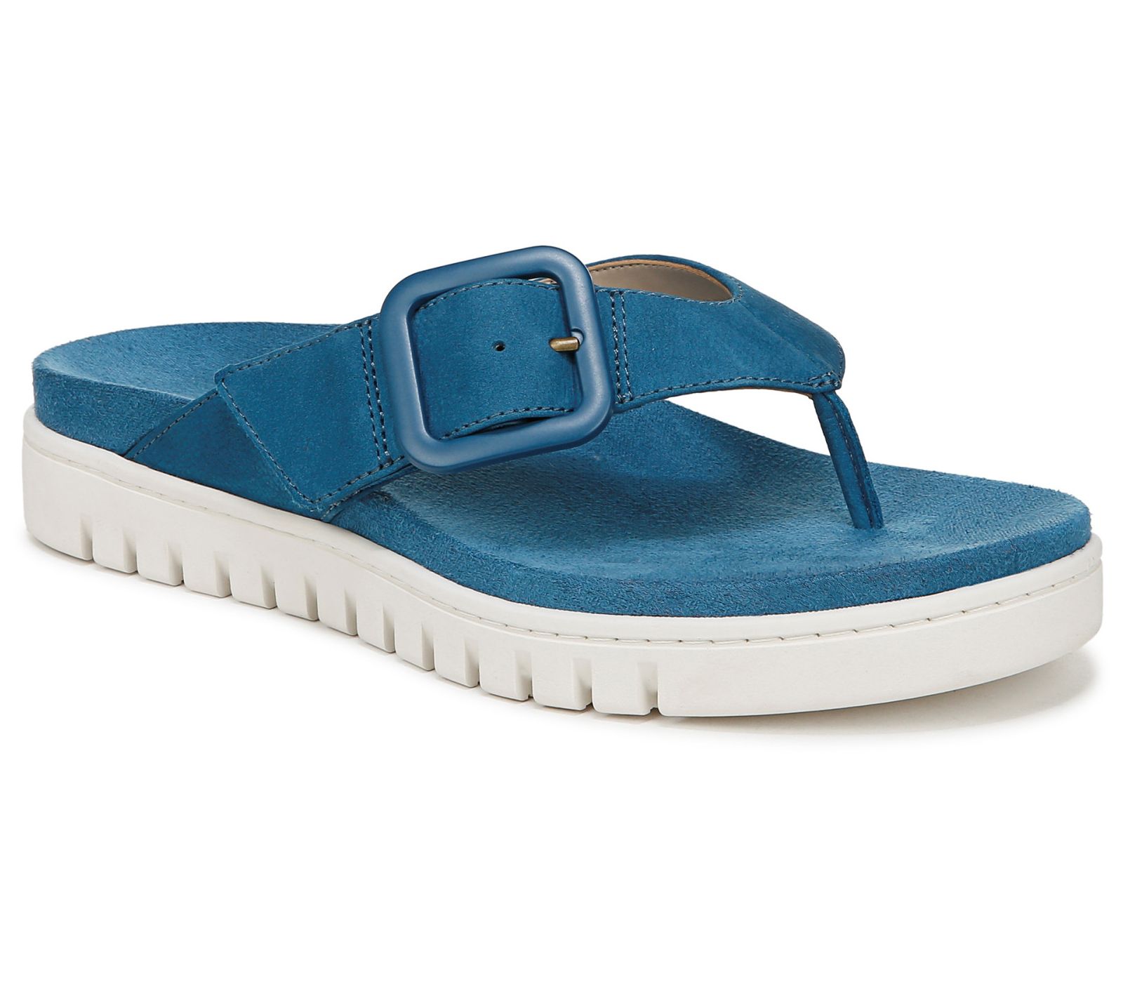 Best flip-flops: Vionic Flex 360 Adjustable Leather Thong Sandals