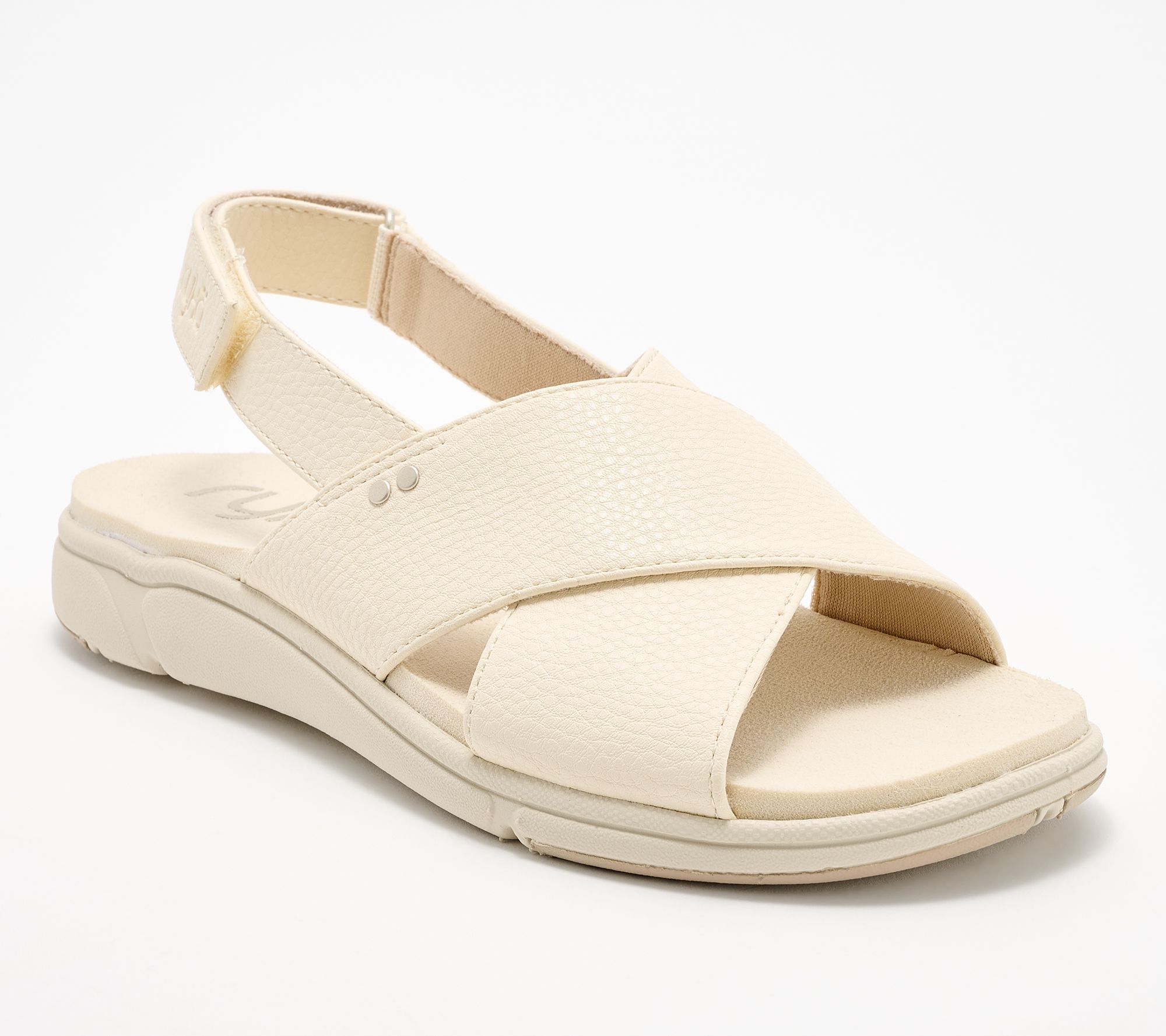 "As Is" Ryka Cross Band Adjustable Sandals- Marvelous