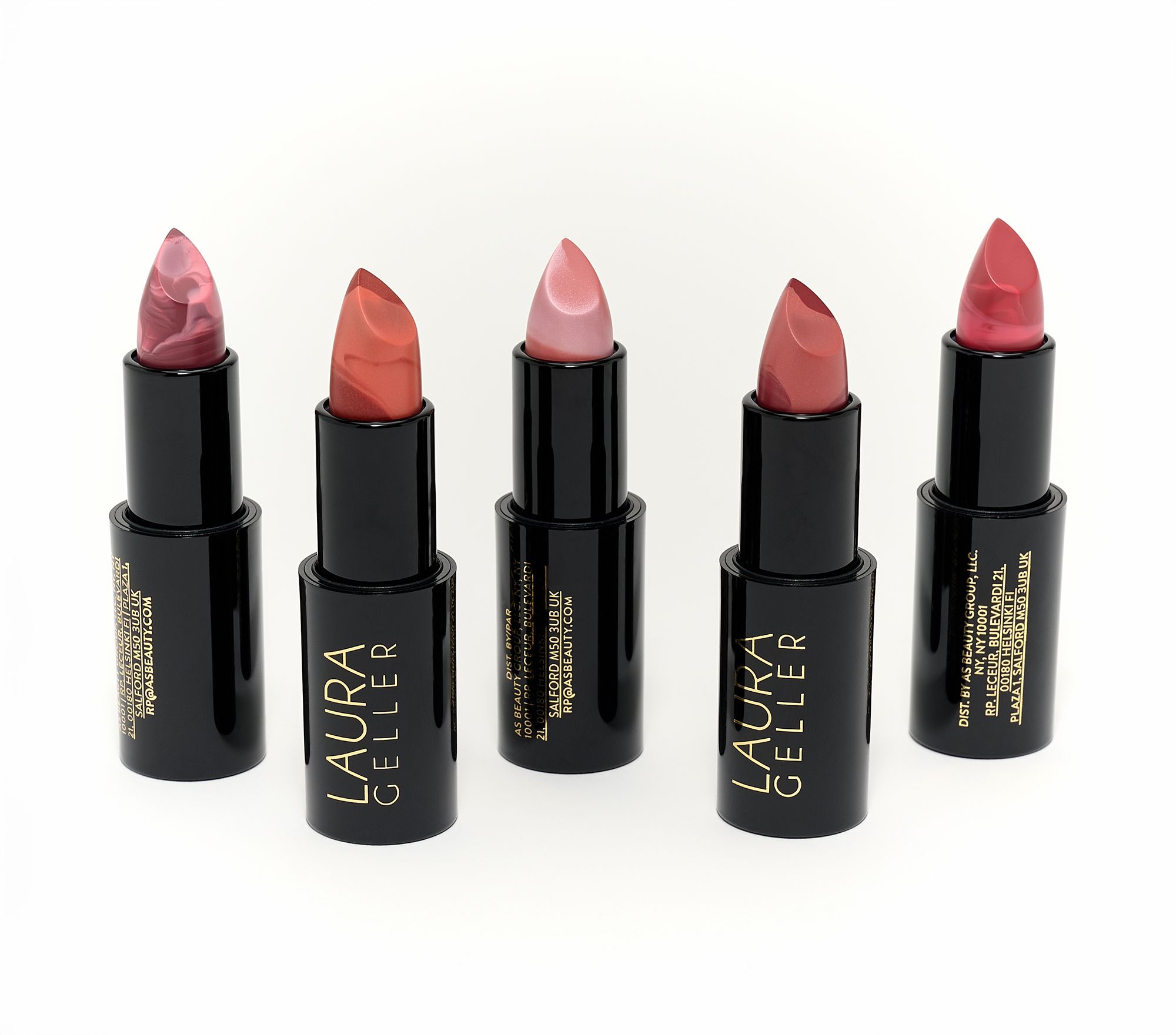 Laura Geller Italian Marble Lipstick 5-Piece Collection