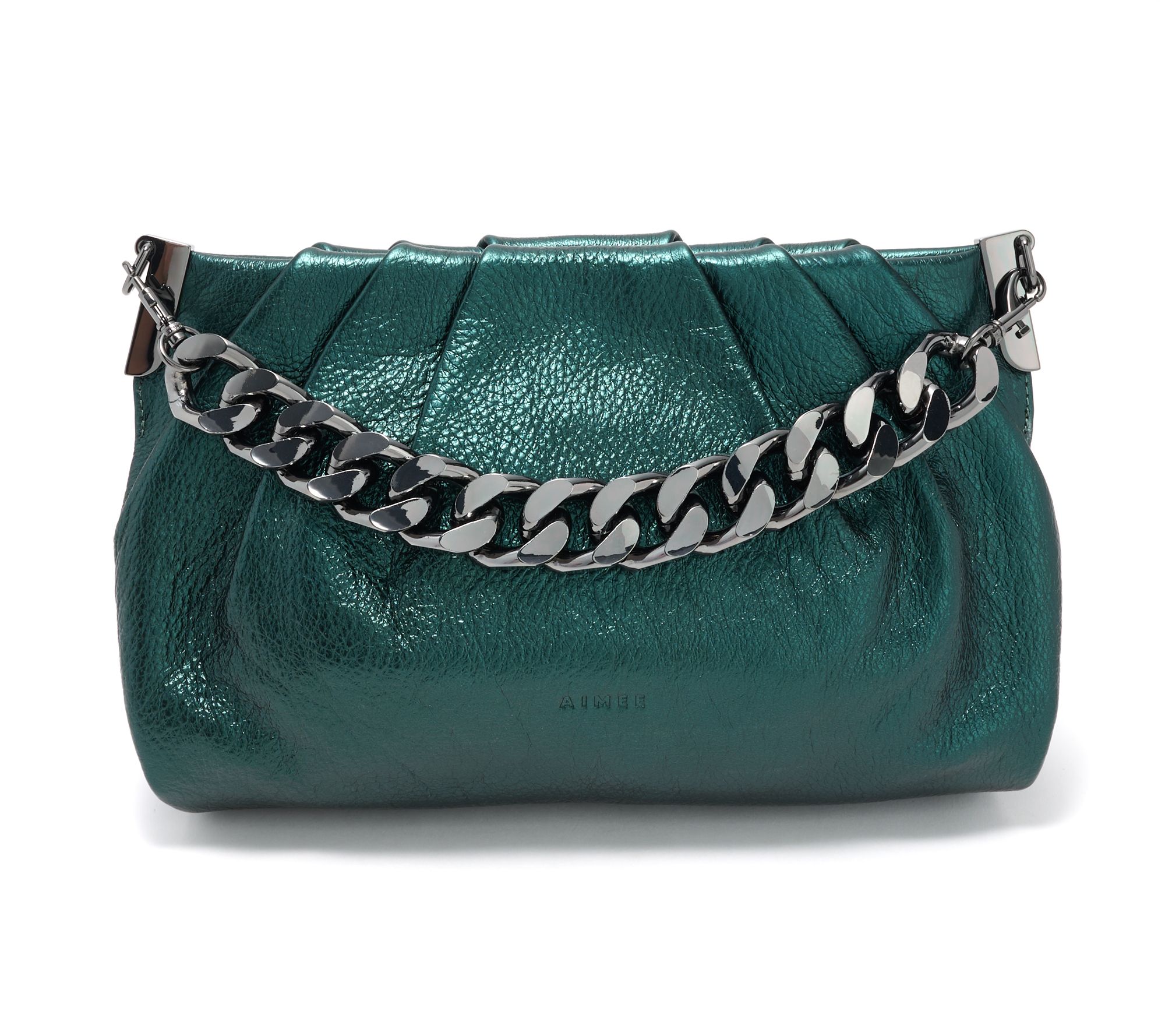 Aimee Kestenberg Chill Out Leather Frame Clutch