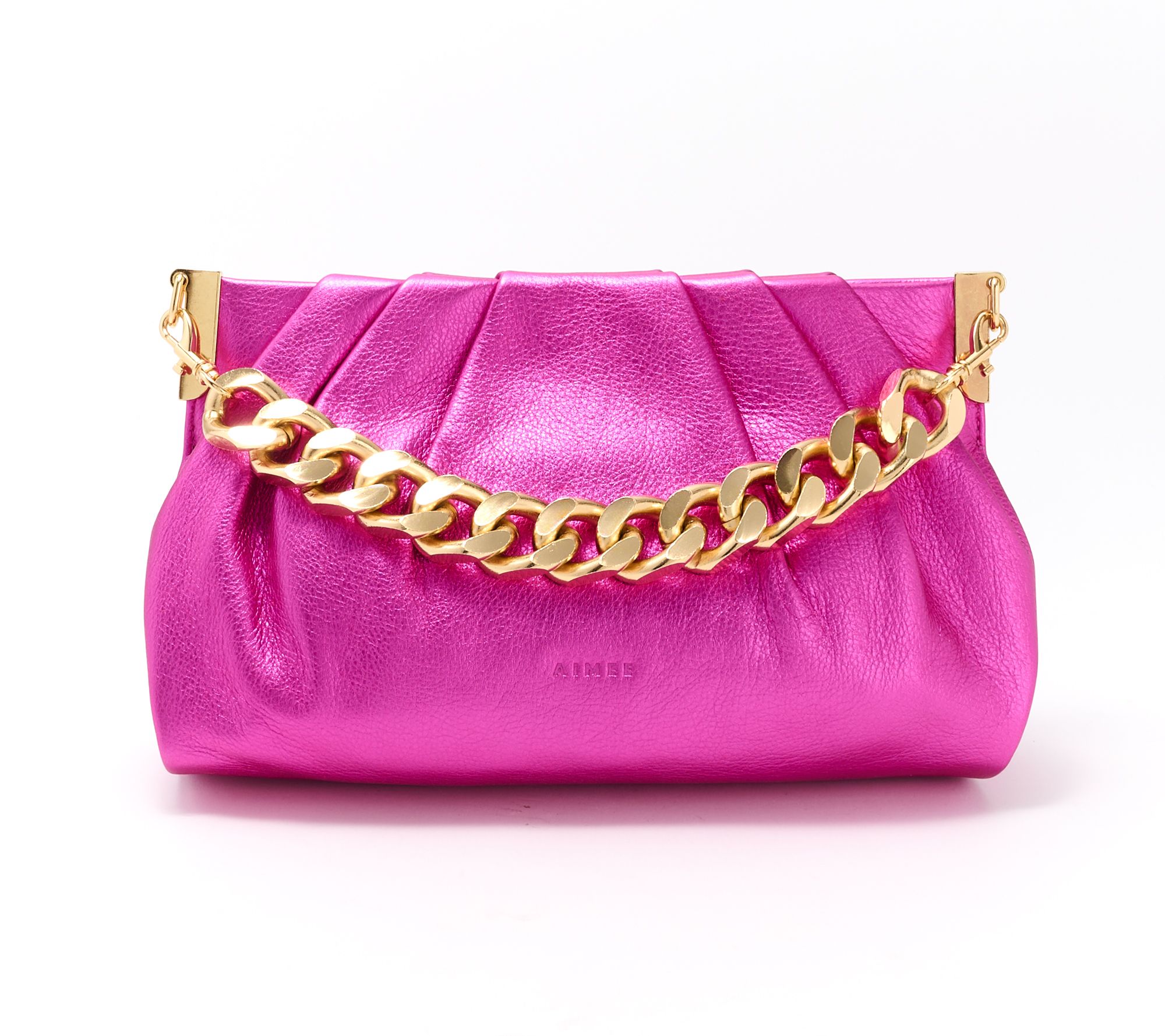 Aimee Kestenberg Chill Out Leather Frame Clutch