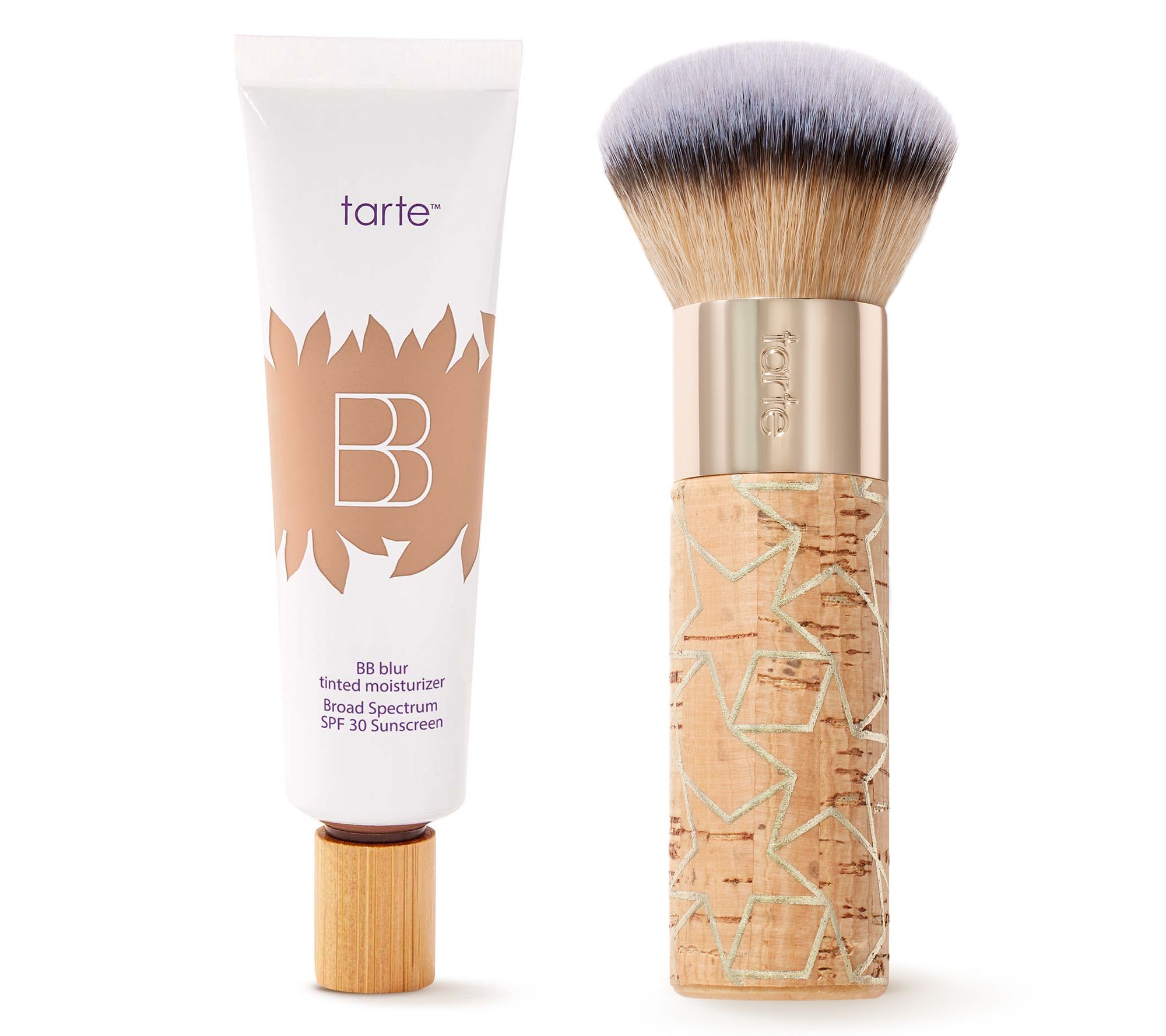  20 years of tarteBB blur tinted moisturizer SPF 30 & brush