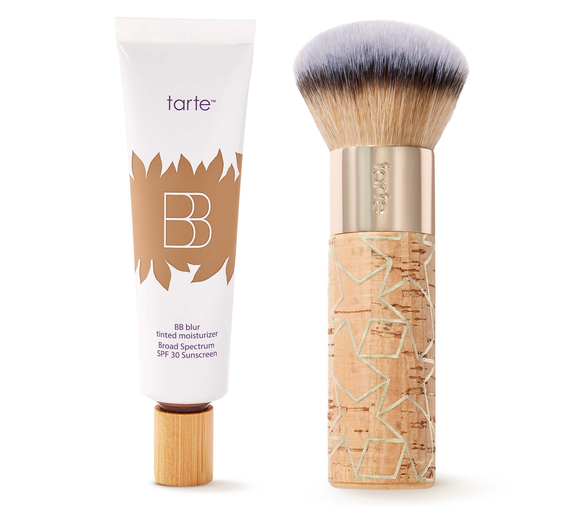 20 years of tarteBB blur tinted moisturizer SPF 30 & brush