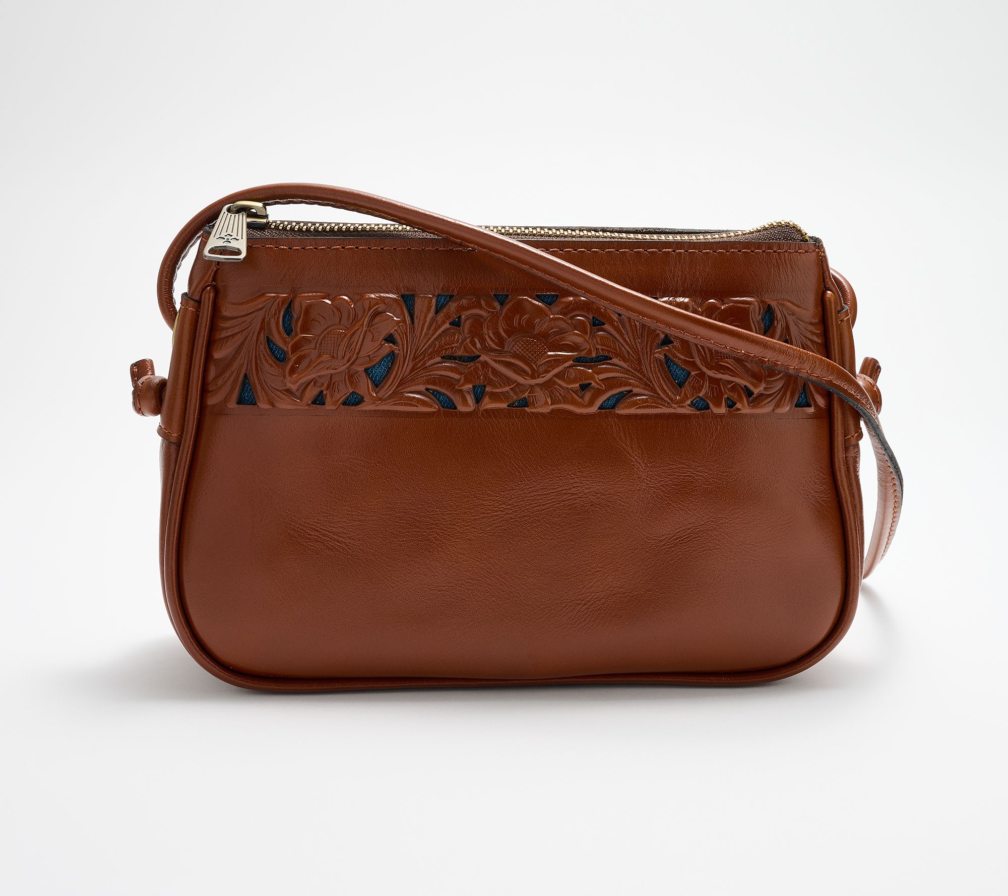 "As Is" Patricia Nash Leather Bacoli Crossbody Bag