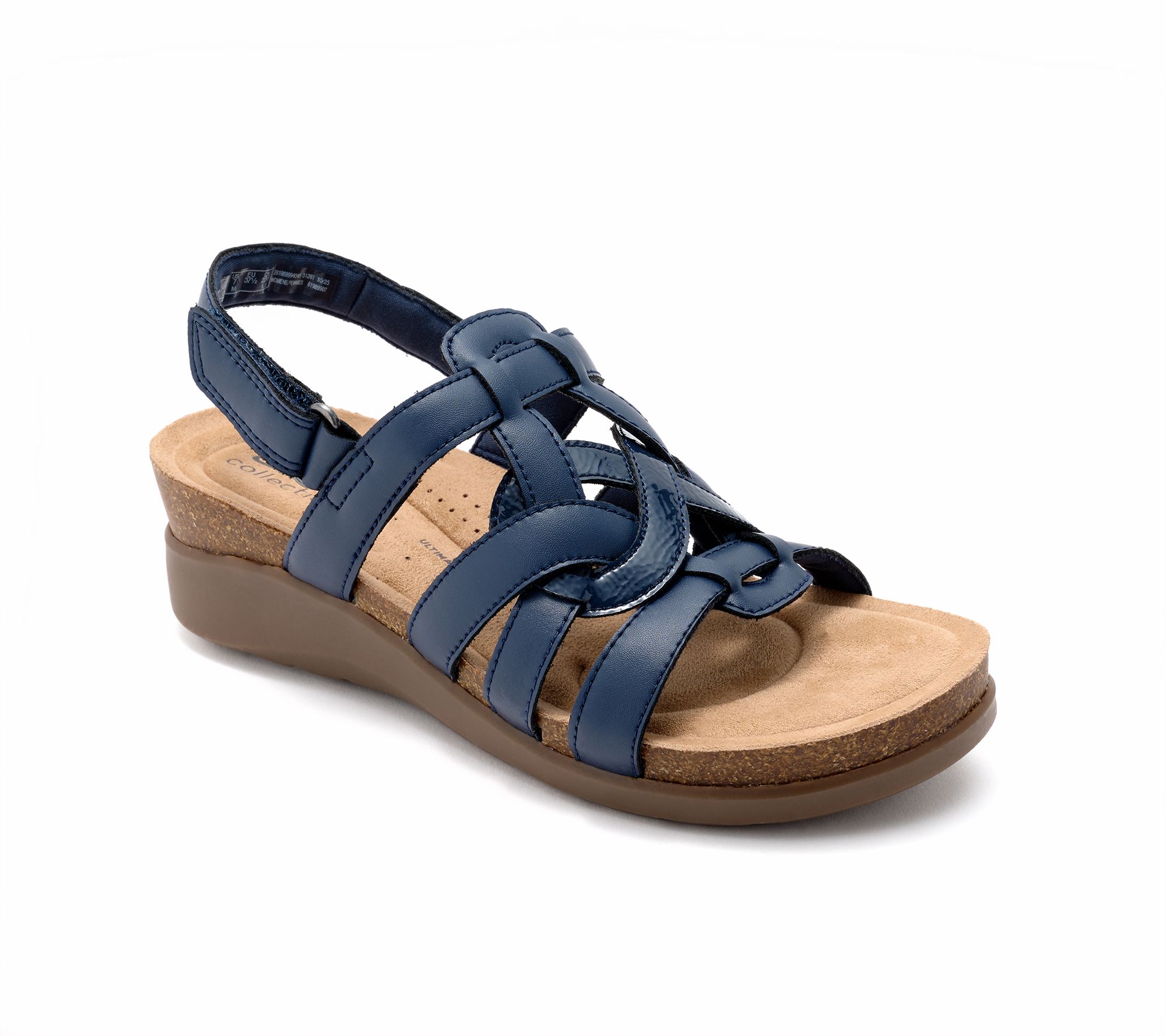 Clarks Collection Synthetic or Leather Sandals -Calenne Gracie