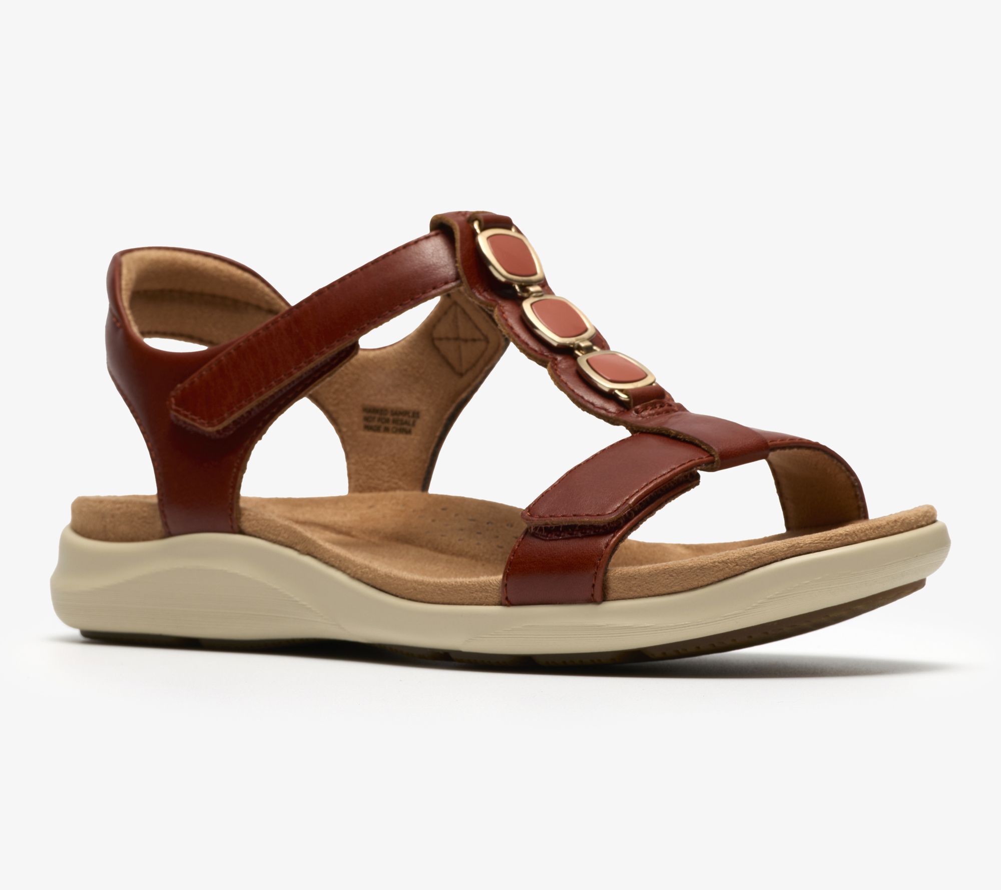 Clarks Artisan Leather Sandals -Kitley Gem