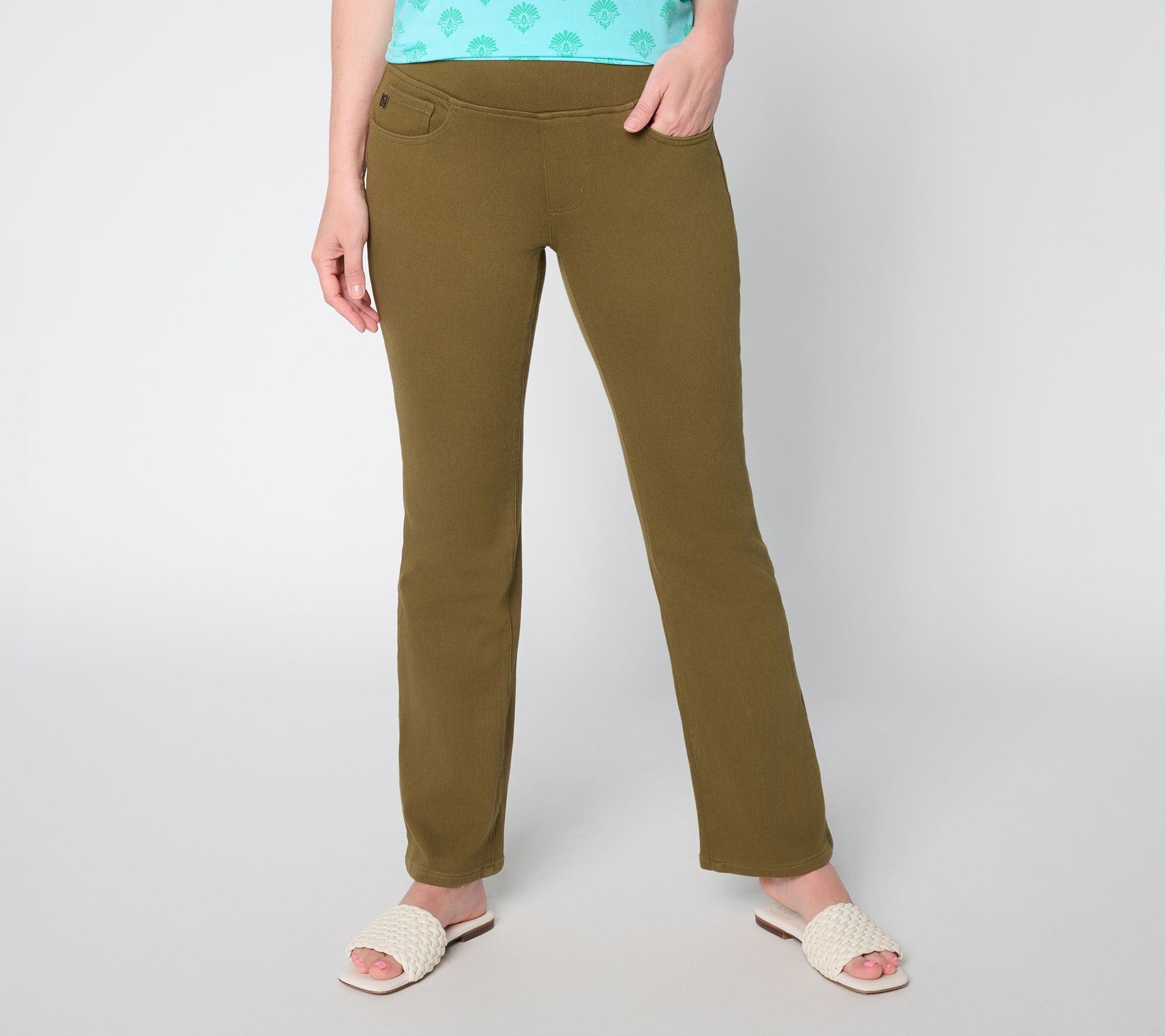 Belle by Kim Gravel Petite Flexibelle Boot Cut Jean