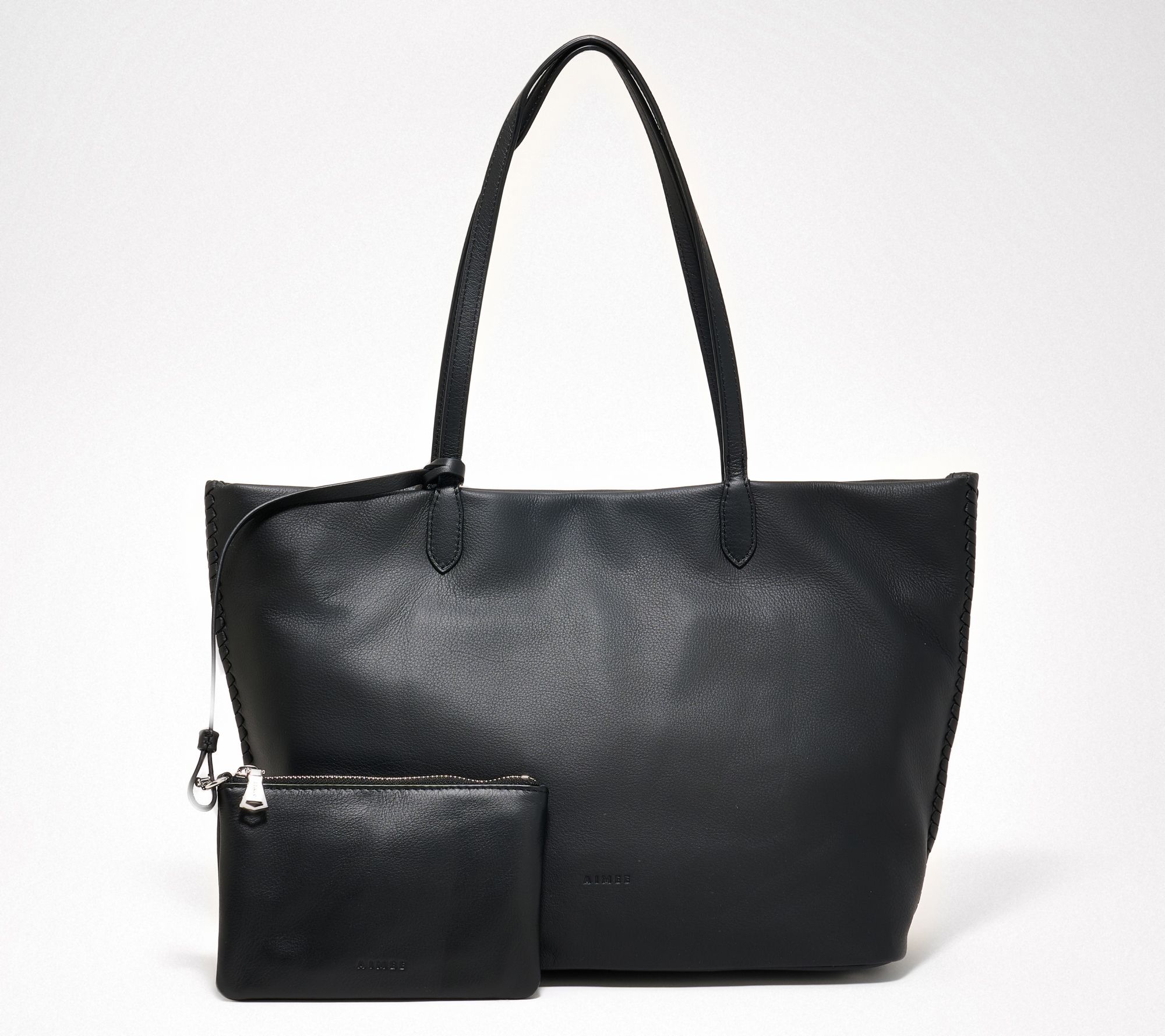 "As Is" Aimee Kestenberg All for Love Convertible Leather Shopper