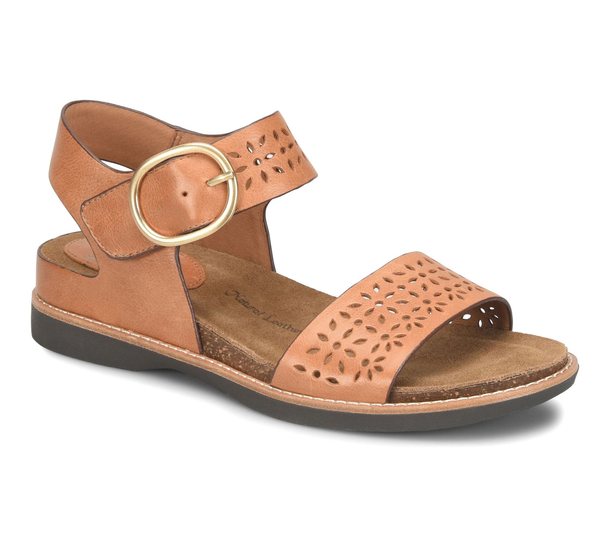 Sofft Leather Laser Cut Sandal - Bali III