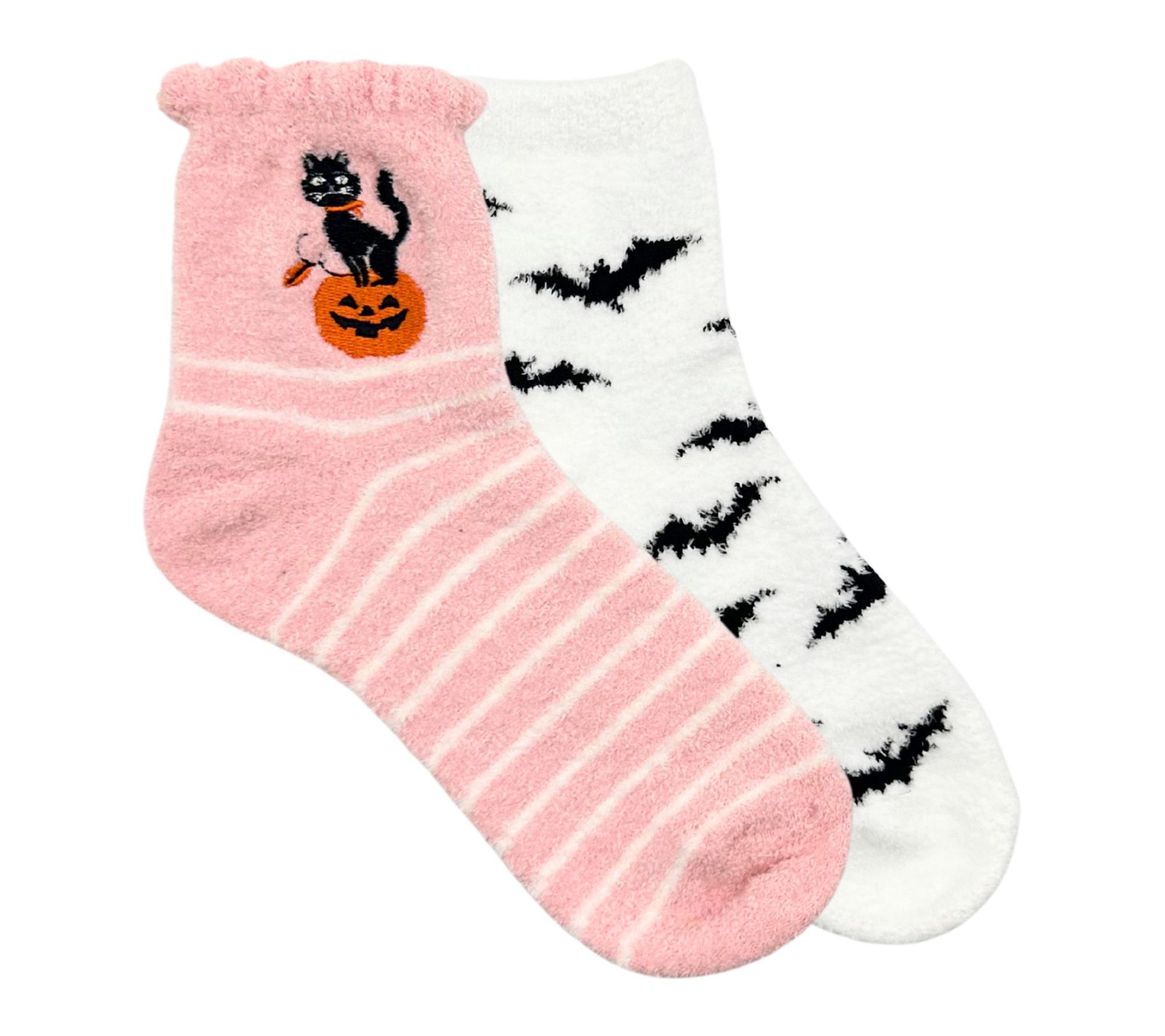 Hallmark - Halloween Ladies 2PK Cozy Crews withEmbroidery