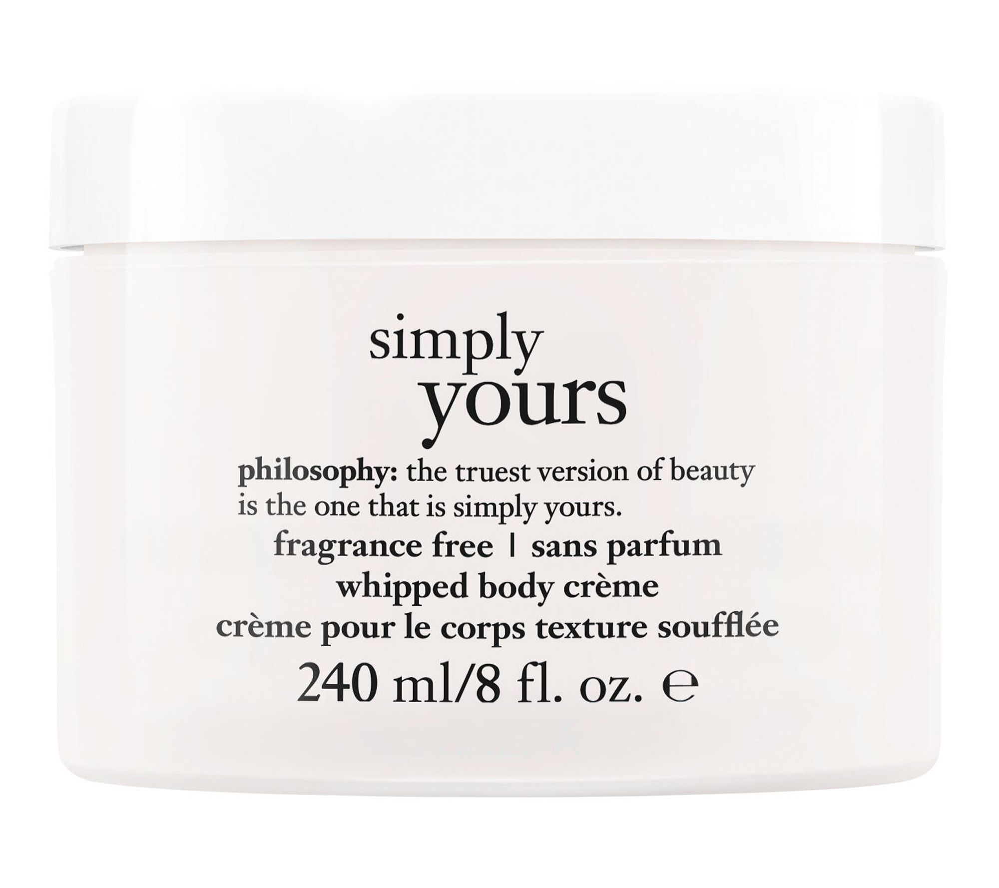 philosophy 8oz simply yours whipped body creme