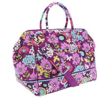 Vera Bradley Signature Print Frame Travel Bag - Page 1 — QVC.com