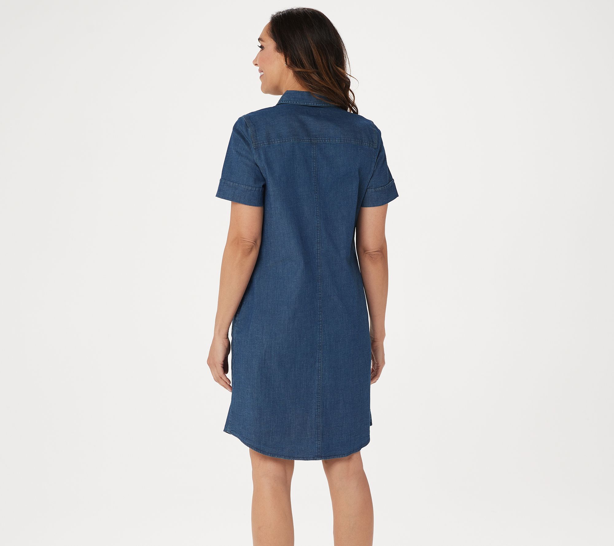 qvc denim dresses