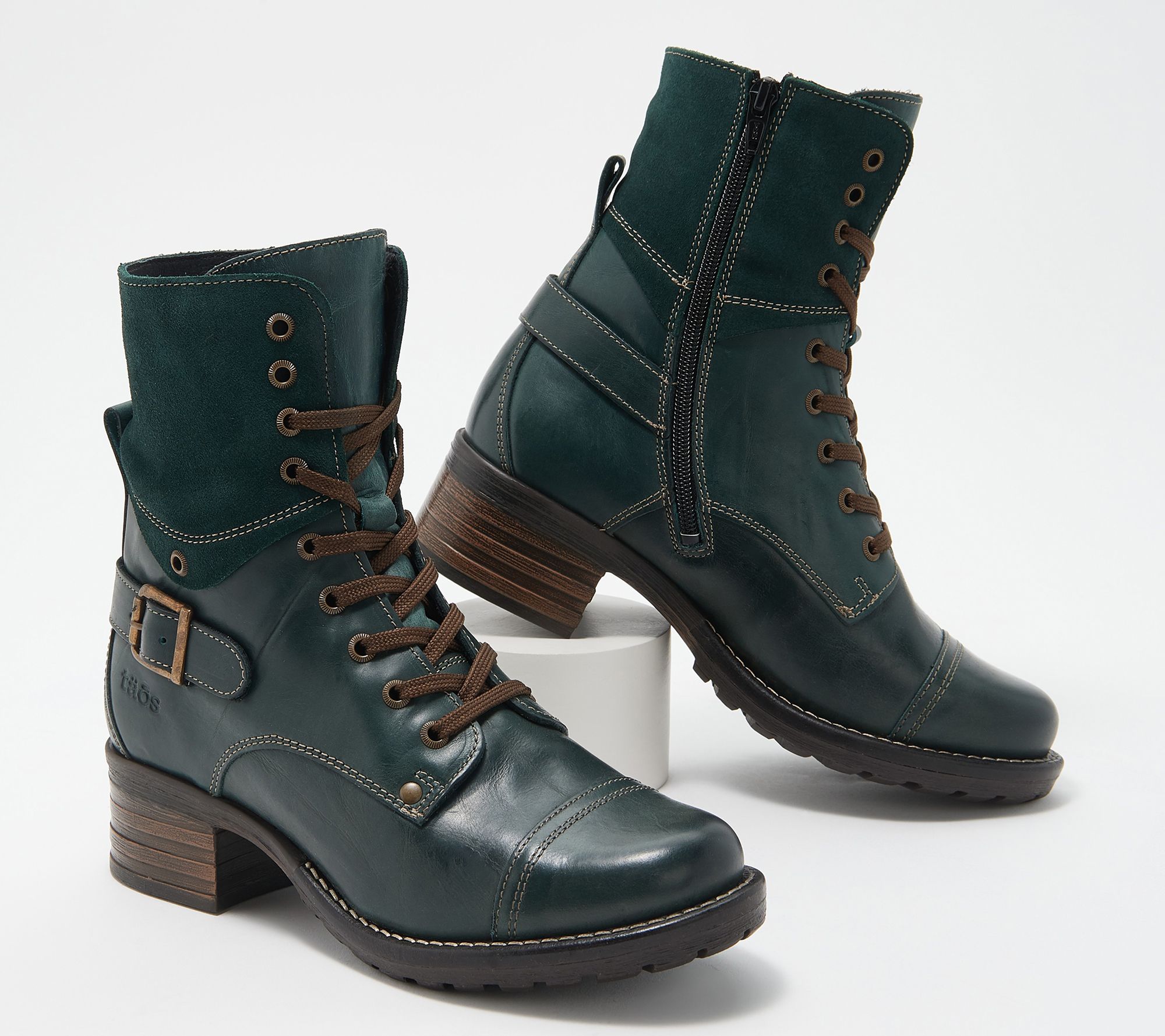 EU40 & 41 Imac Italia Brown/Black leather laced hiking shoe MADE IN ITALY 