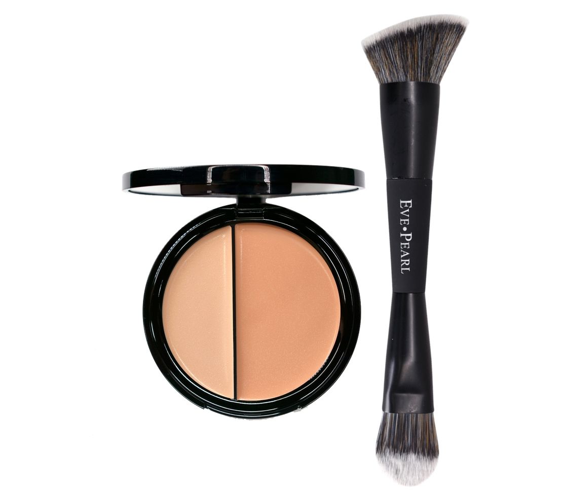 EVE PEARL HD Dual Foundation & 201 Contour B lender Brush