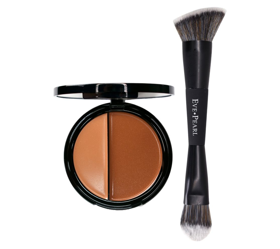 EVE PEARL HD Dual Foundation & 201 Contour B lender Brush