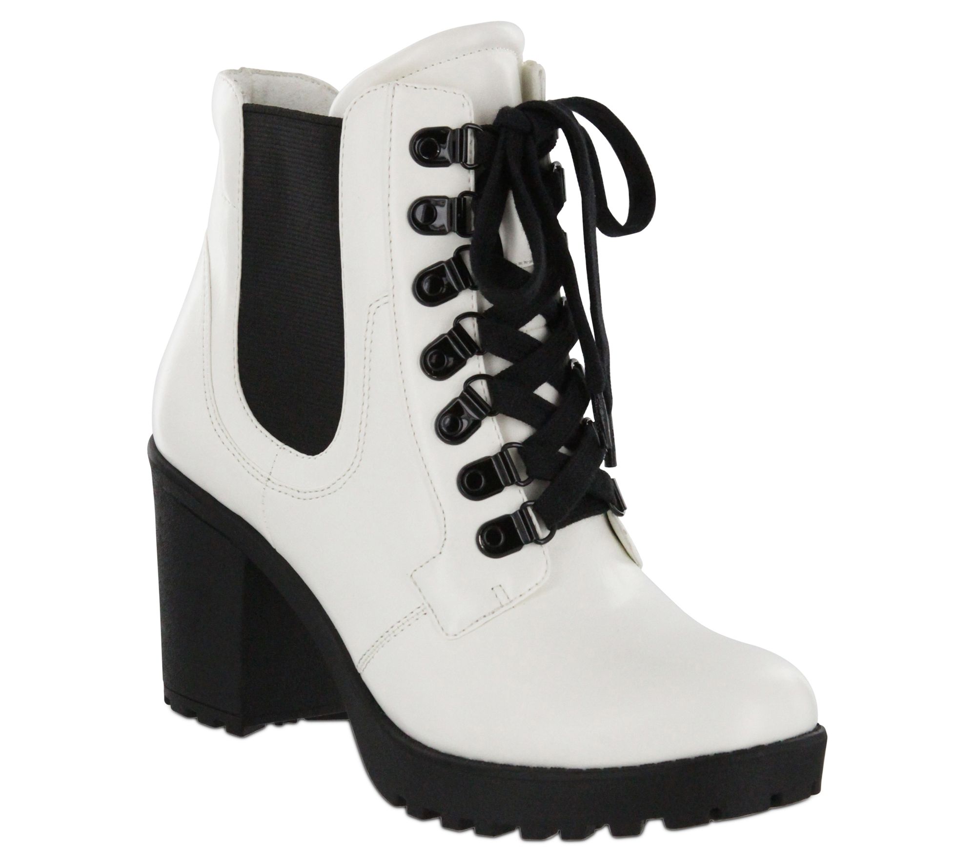 mia lace up boots