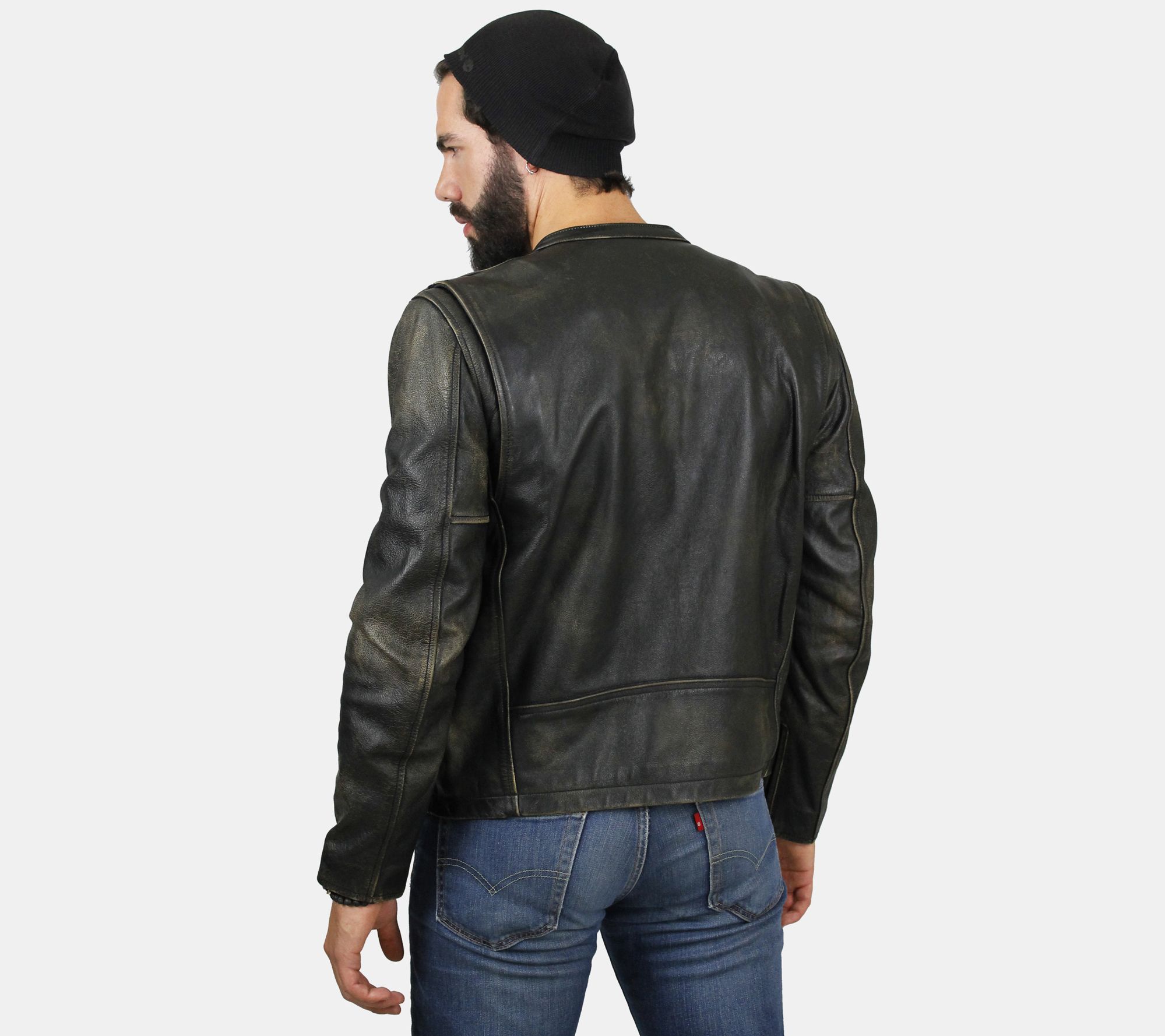 Frye cafe shop racer jacket