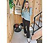 Candace Cameron Bure Regular Stretch Corduroy Baby Boot Cut Pant, 5 of 5
