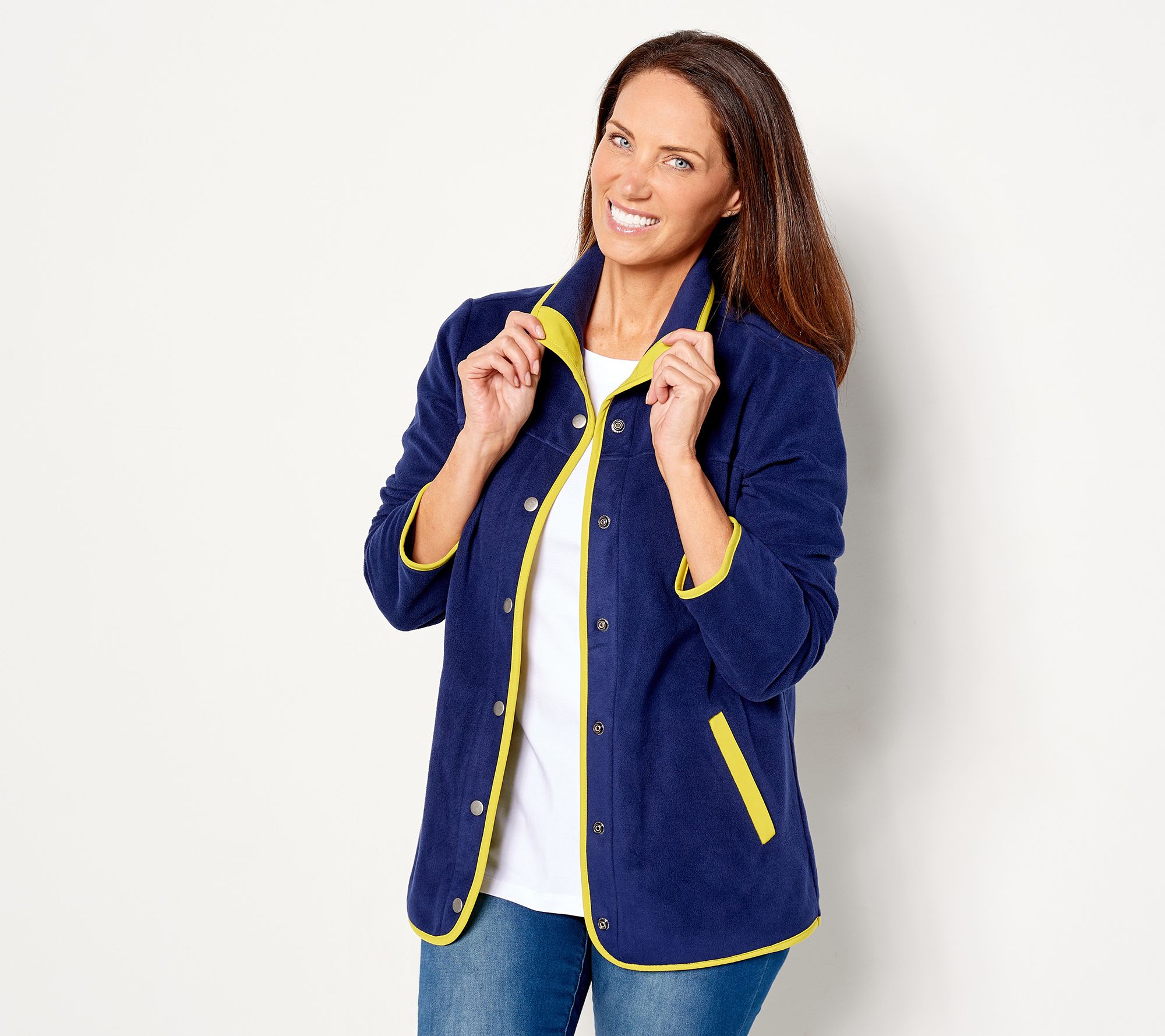Susan Graver SG Sport Colorblocked Pullover Hooded Jacket on QVC