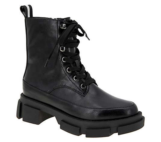 BCBGeneration Lace Up Lug Sole Boots - Ander