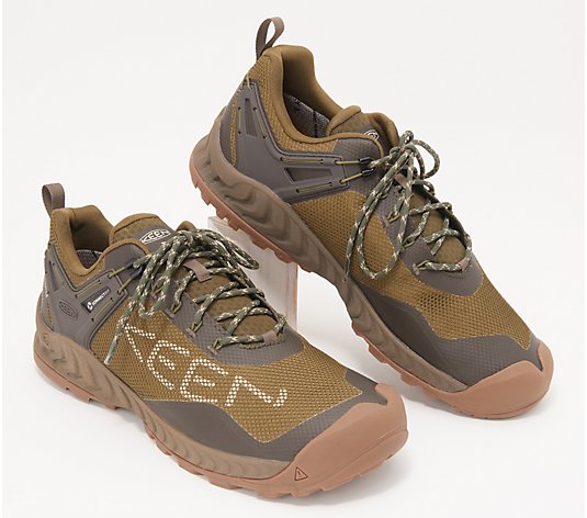 KEEN Men's Waterproof Hiking Sneakers - NXIS EVO Low