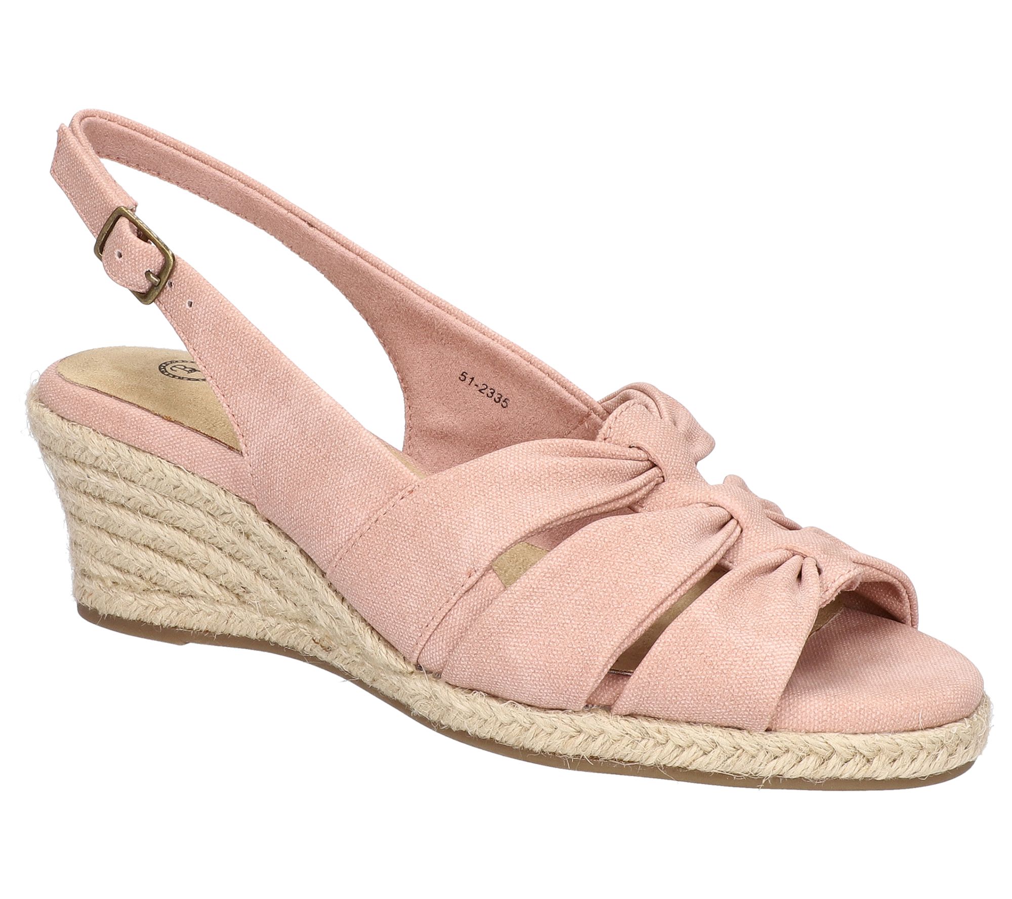 Bella Vita Espadrille Wedge Sandals - Cheerful