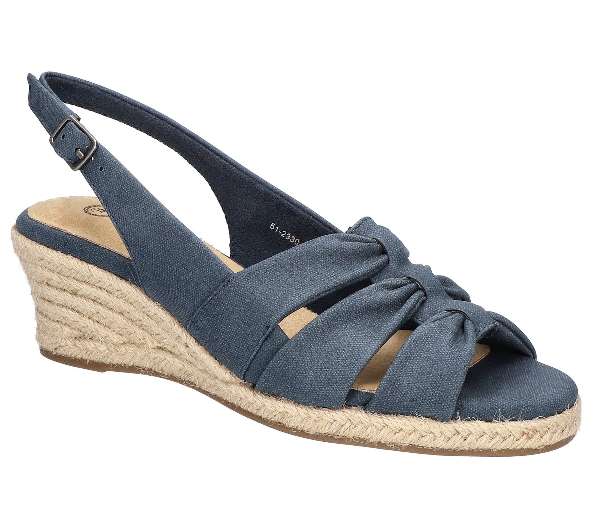 Bella Vita Espadrille Wedge Sandals - Cheerful