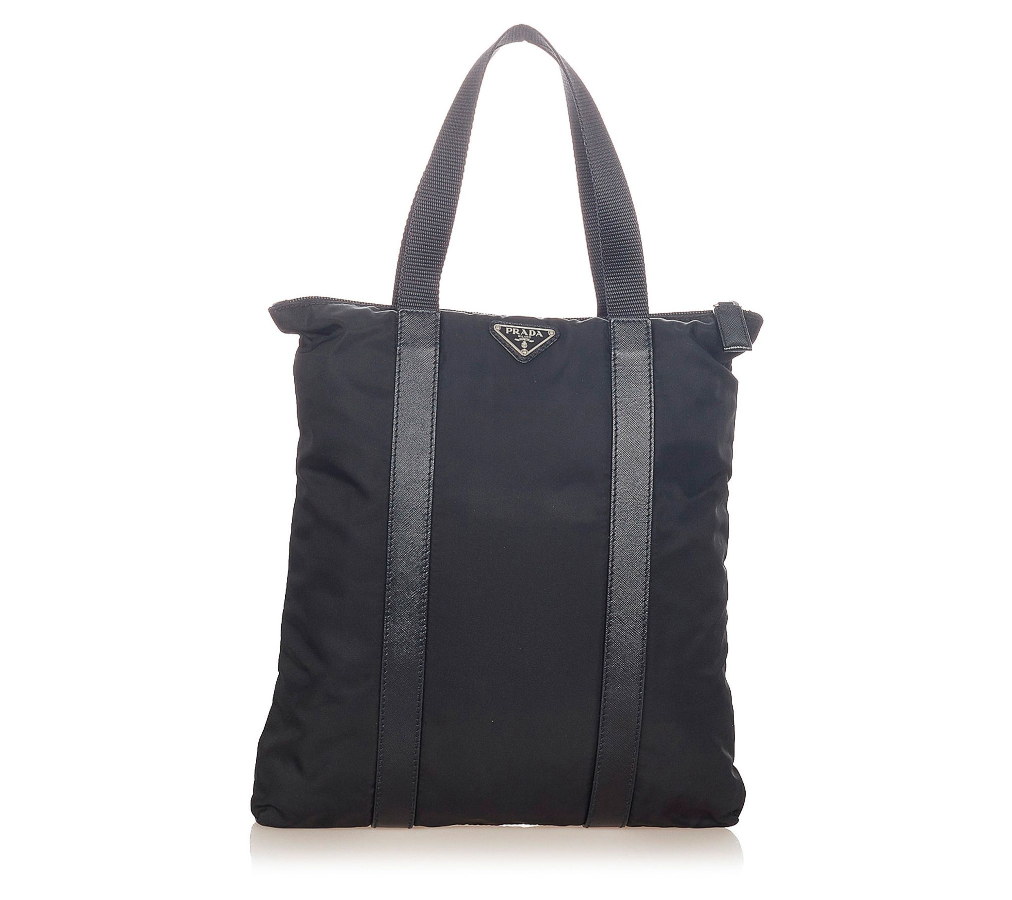 Pre-Owned Prada Tessuto Shoulder Bag - QVC.com