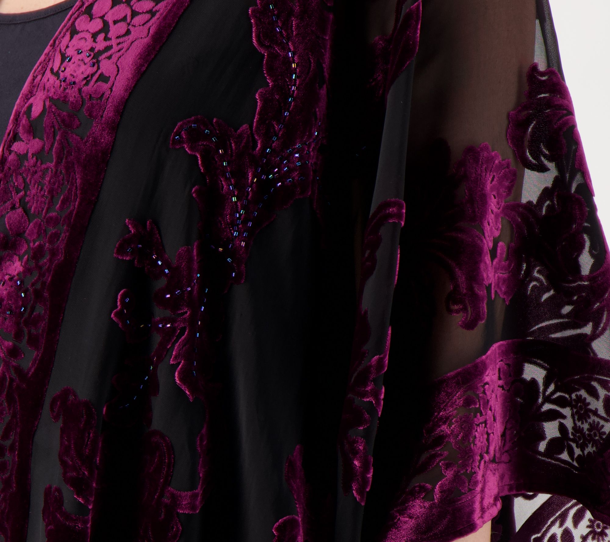 Kirks Folly Dreamkeeper Divine Elegance Velvet Fairy Robe - QVC.com
