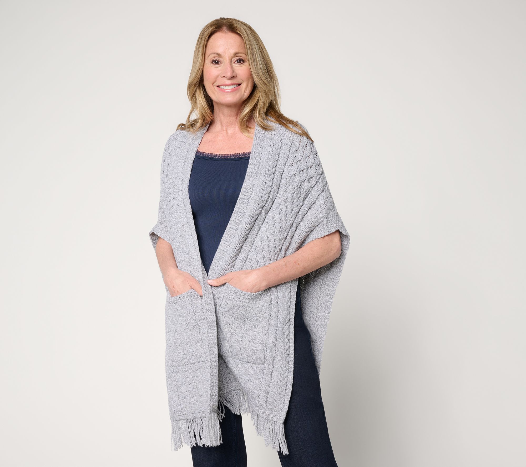 Aran Crafts Merino Wool Shawl Fringe Trim