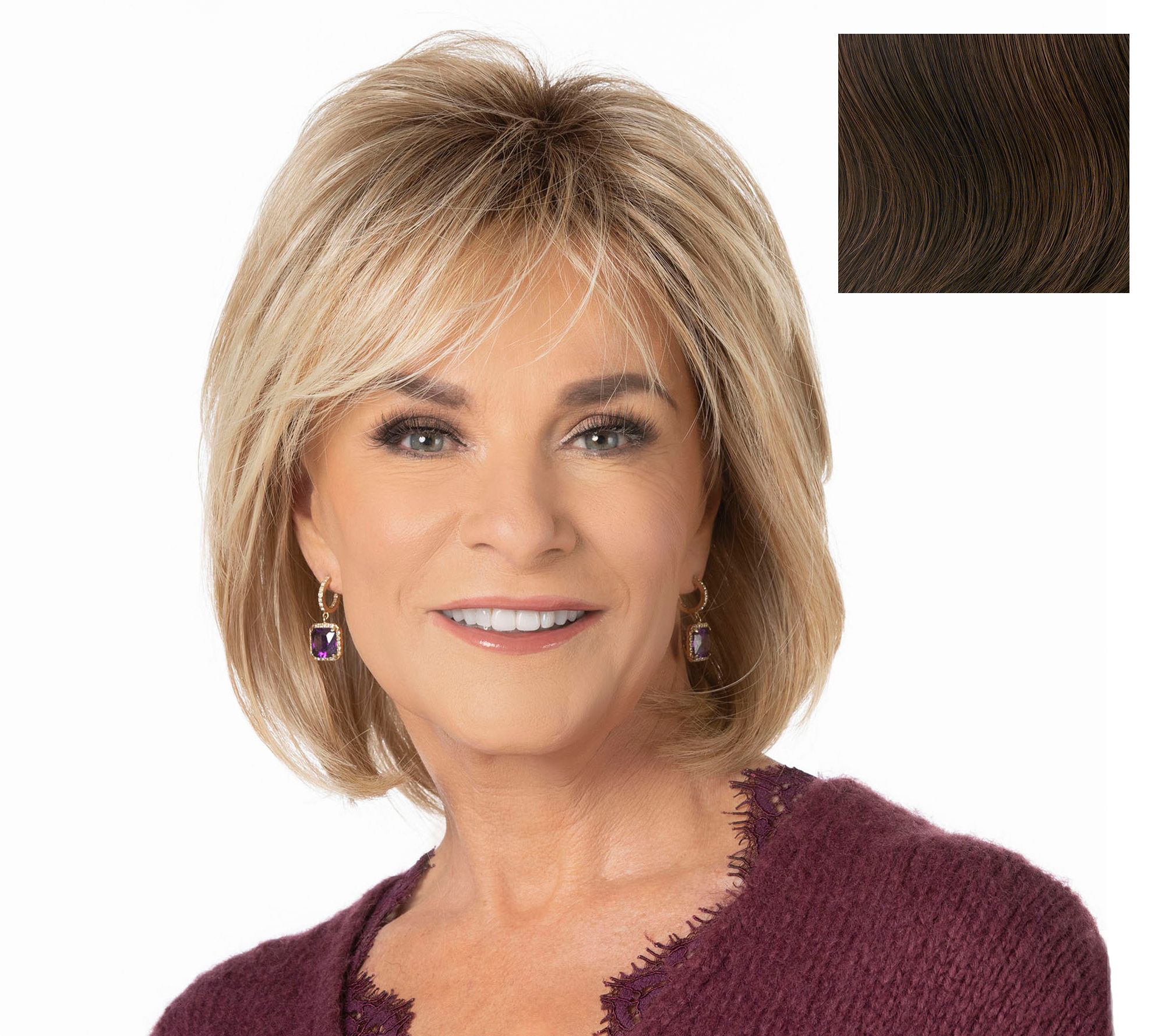 Toni Brattin Effortless Layered Bob Wig